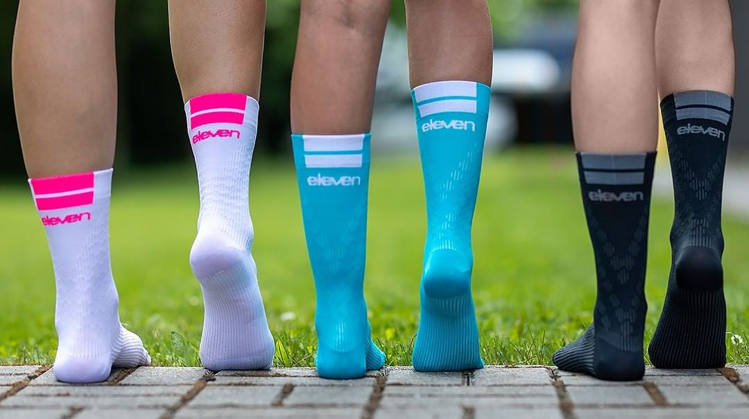 ELEVEN SPORTSWEAR RONDA compression socks - grey