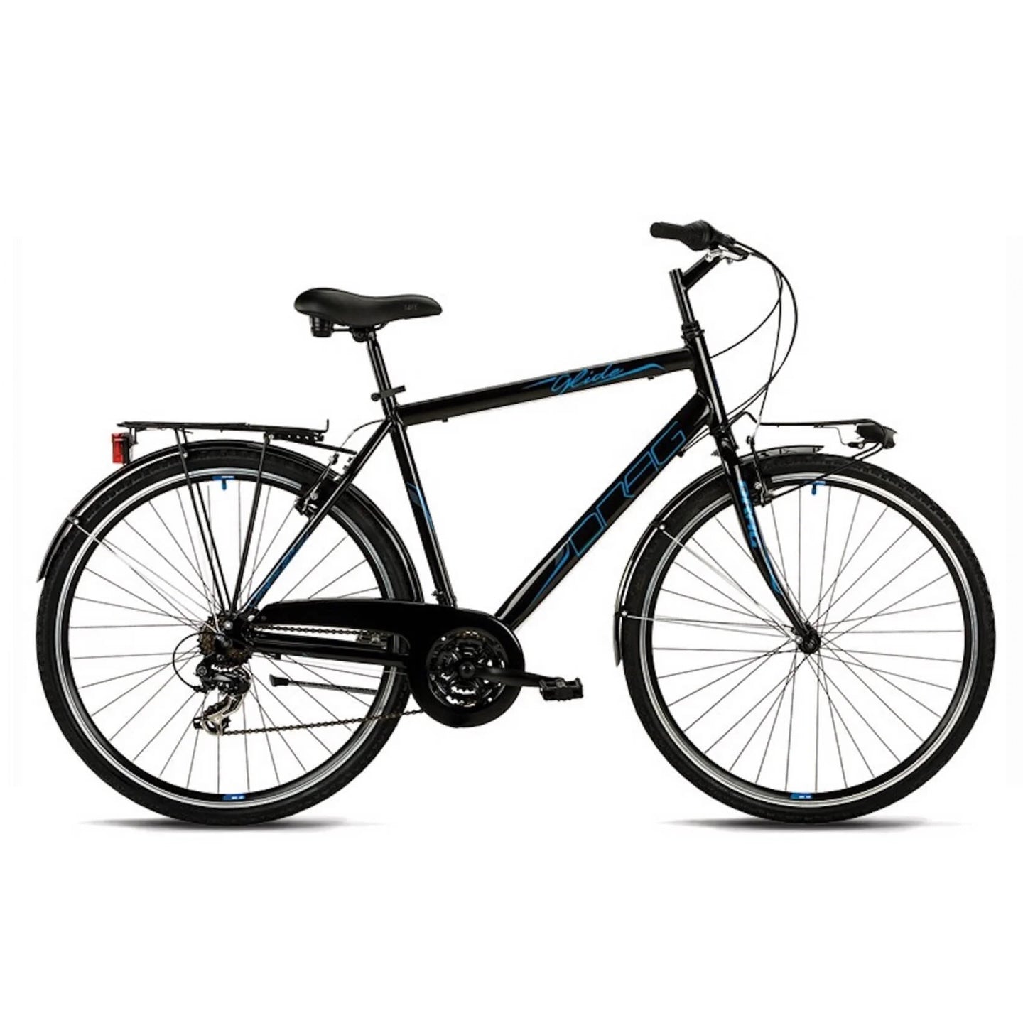 DRAG GLIDE MAN 28 bicycle - black - DRAG - Evelostore