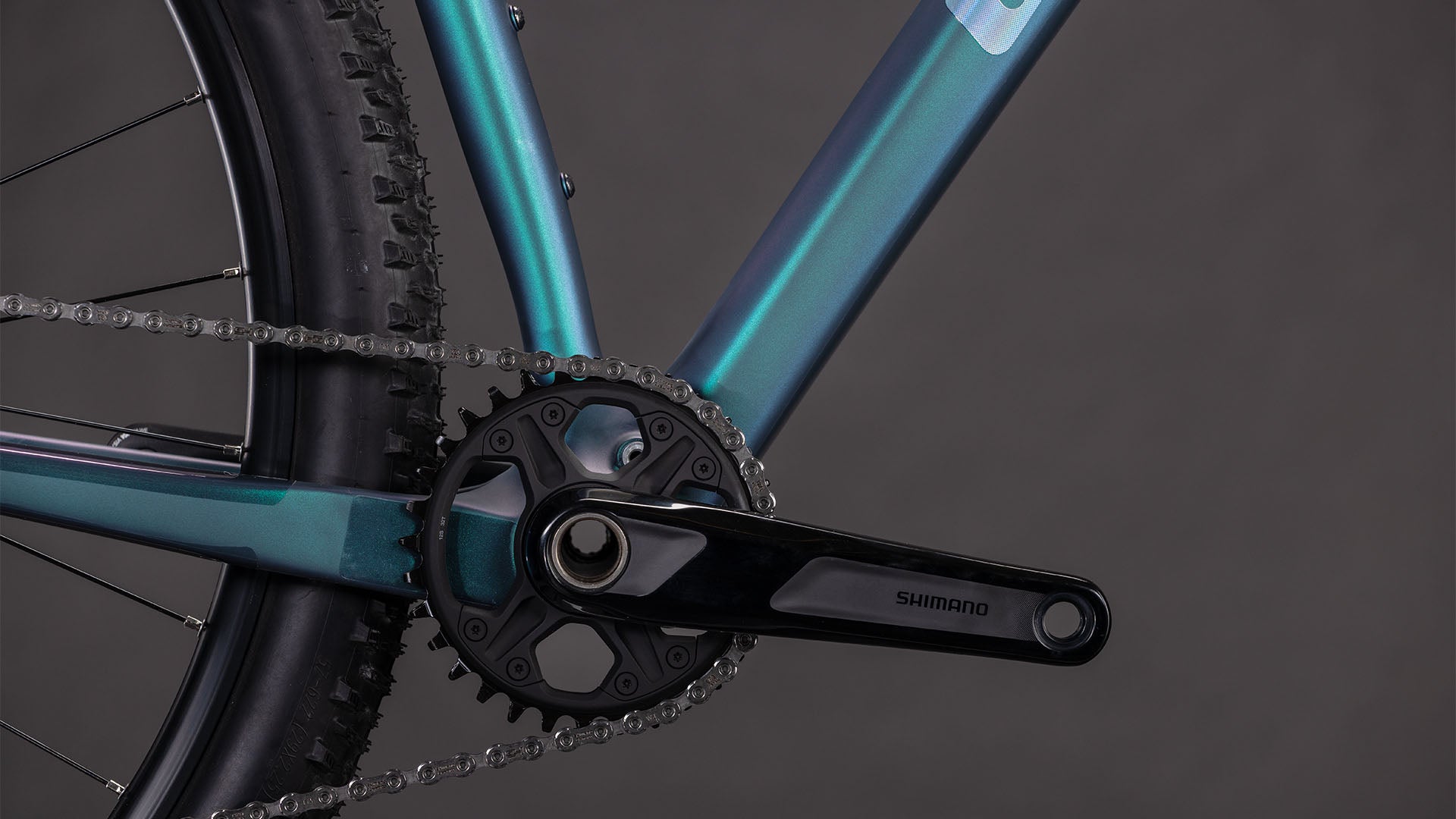 Bicicleta de montaña CUBE REACTION C:62 RACE 29 - azul paloma y arte
