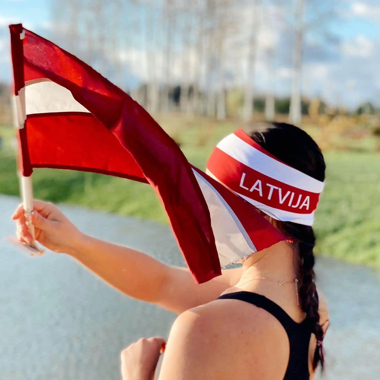 ELEVEN SPORTSWEAR DOLOMITI headband LATVIA white