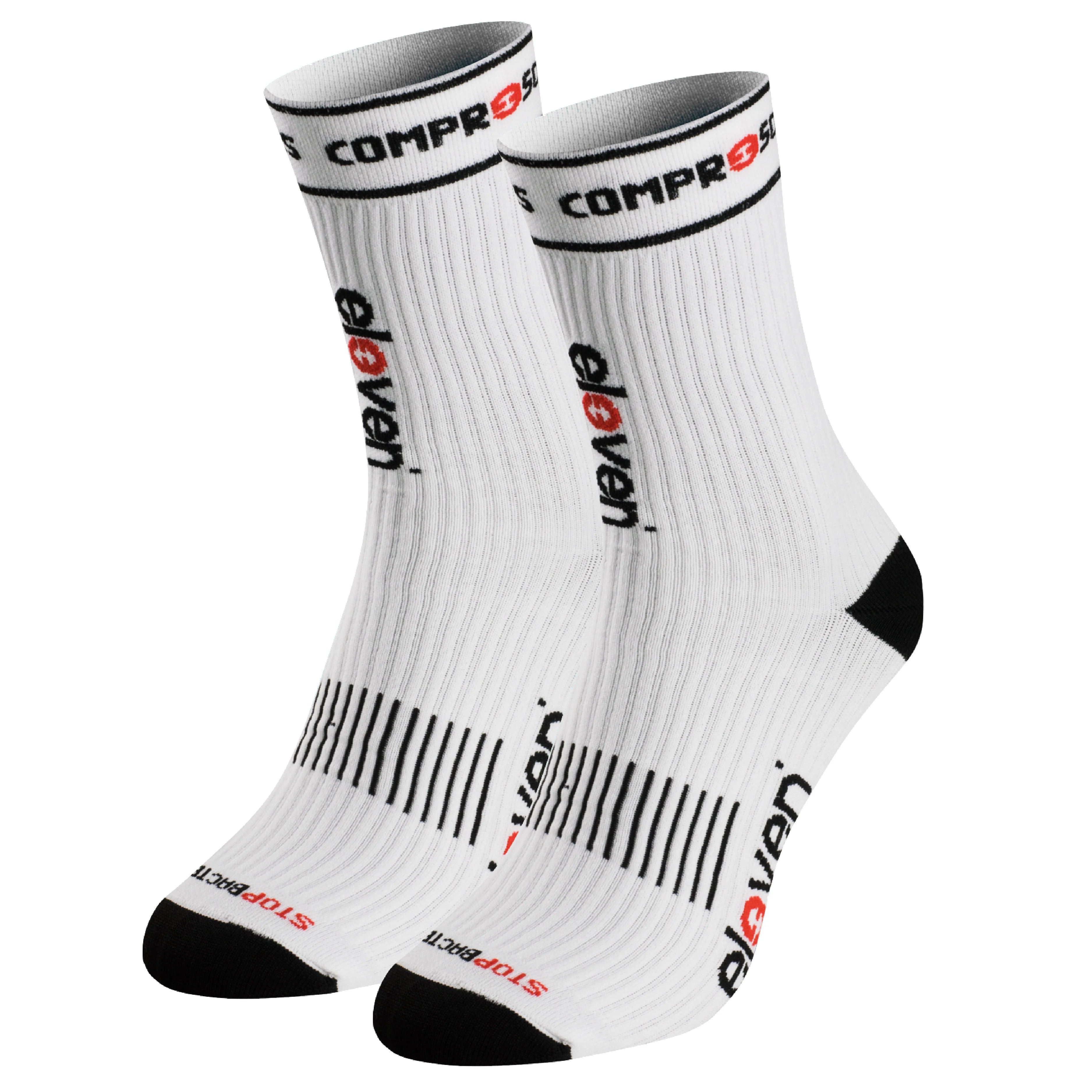 Calze a compressione ELEVEN SPORTSWEAR SUURI - bianche