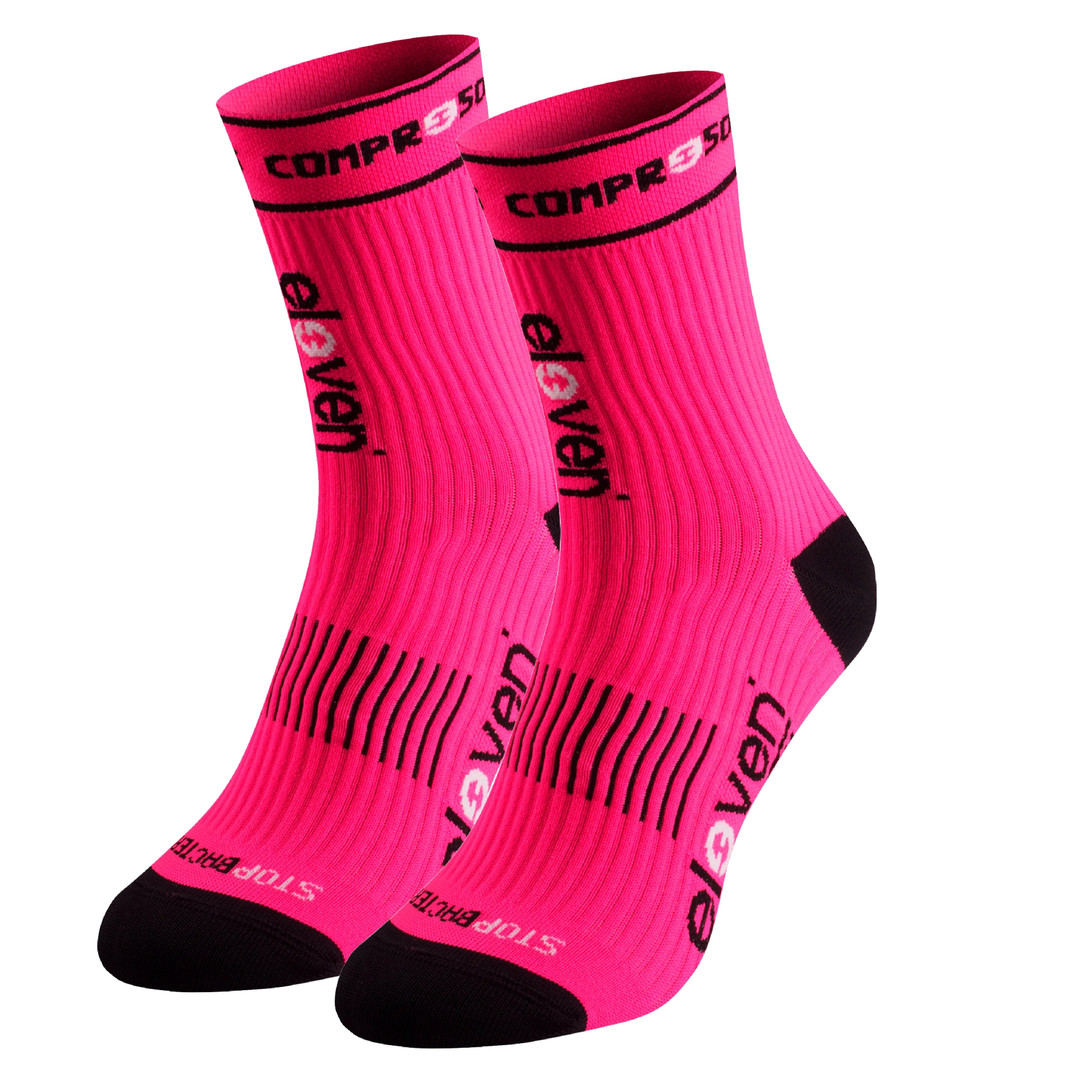 Calze a compressione ELEVEN SPORTSWEAR SUURI - rosa