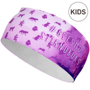 ELEVEN SPORTSWEAR DOLOMITI STIRNU BUKS Headband for kids - purple