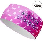 ELEVEN SPORTSWEAR DOLOMITI STIRNU BUKS Headband for kids - baby pink
