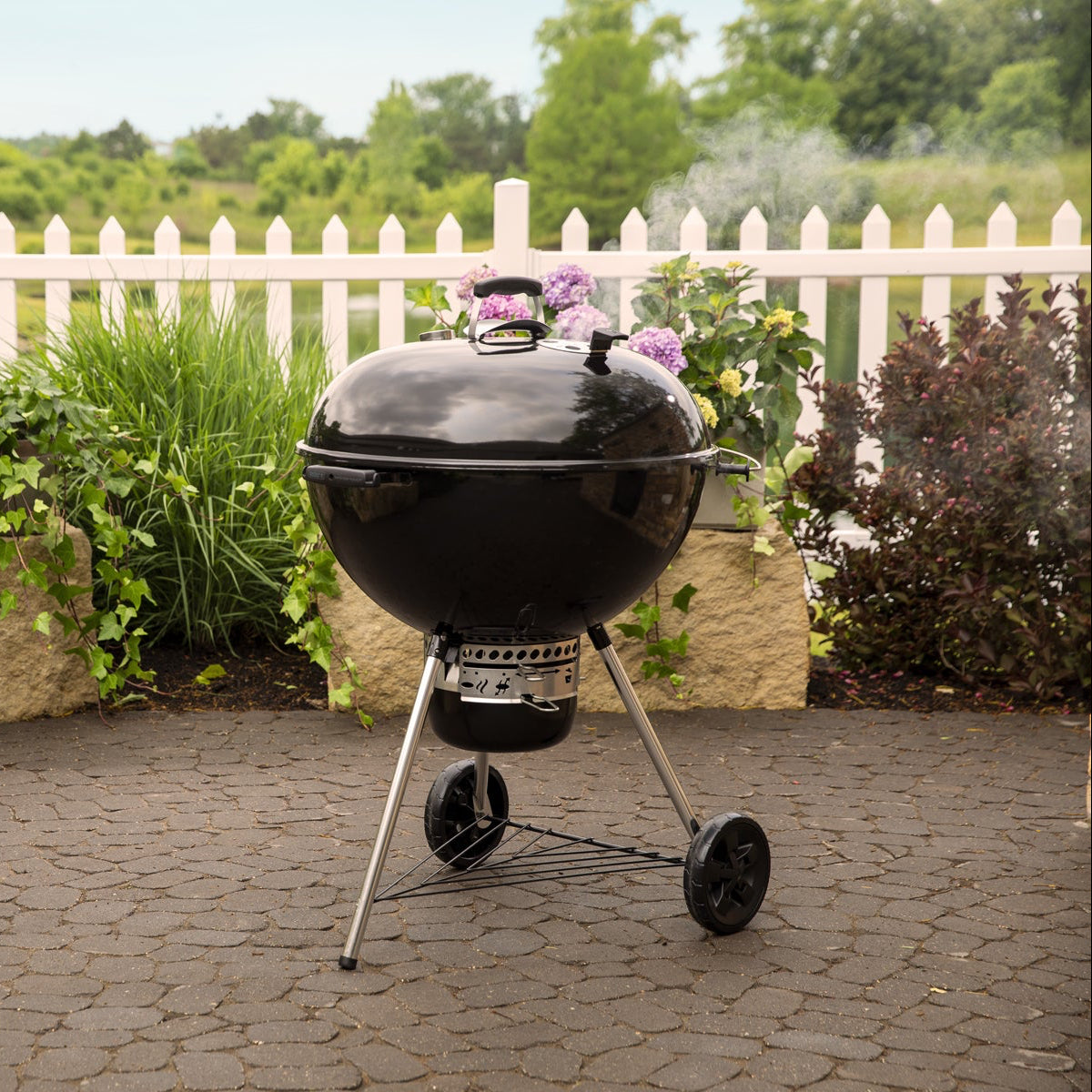 Weber Performer Premium 57cm Charcoal Grill with Cart – Model
