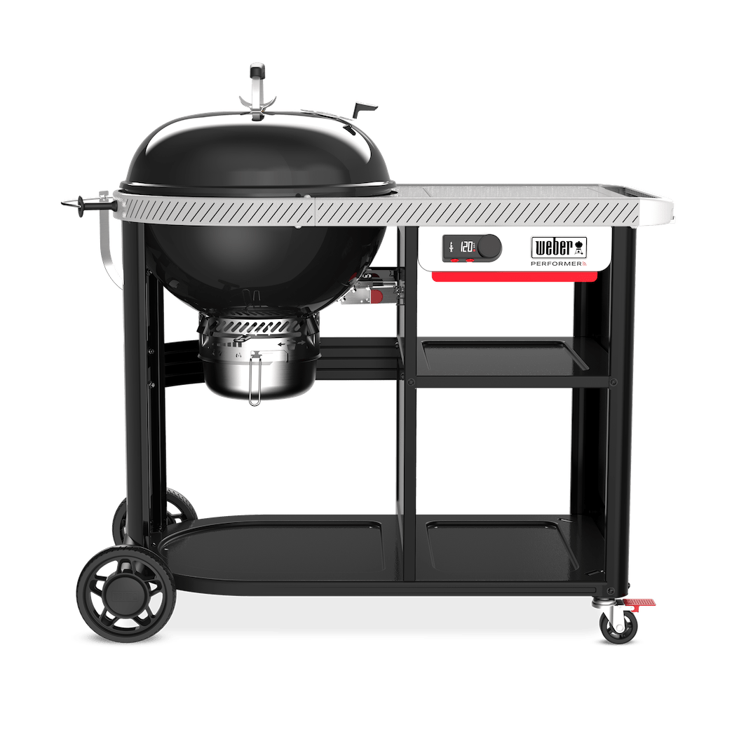 WEBER PERFORMER™ PREMIUM SMART 57 cm Charcoal Grill, 1501631 - WEBER - Evelostore