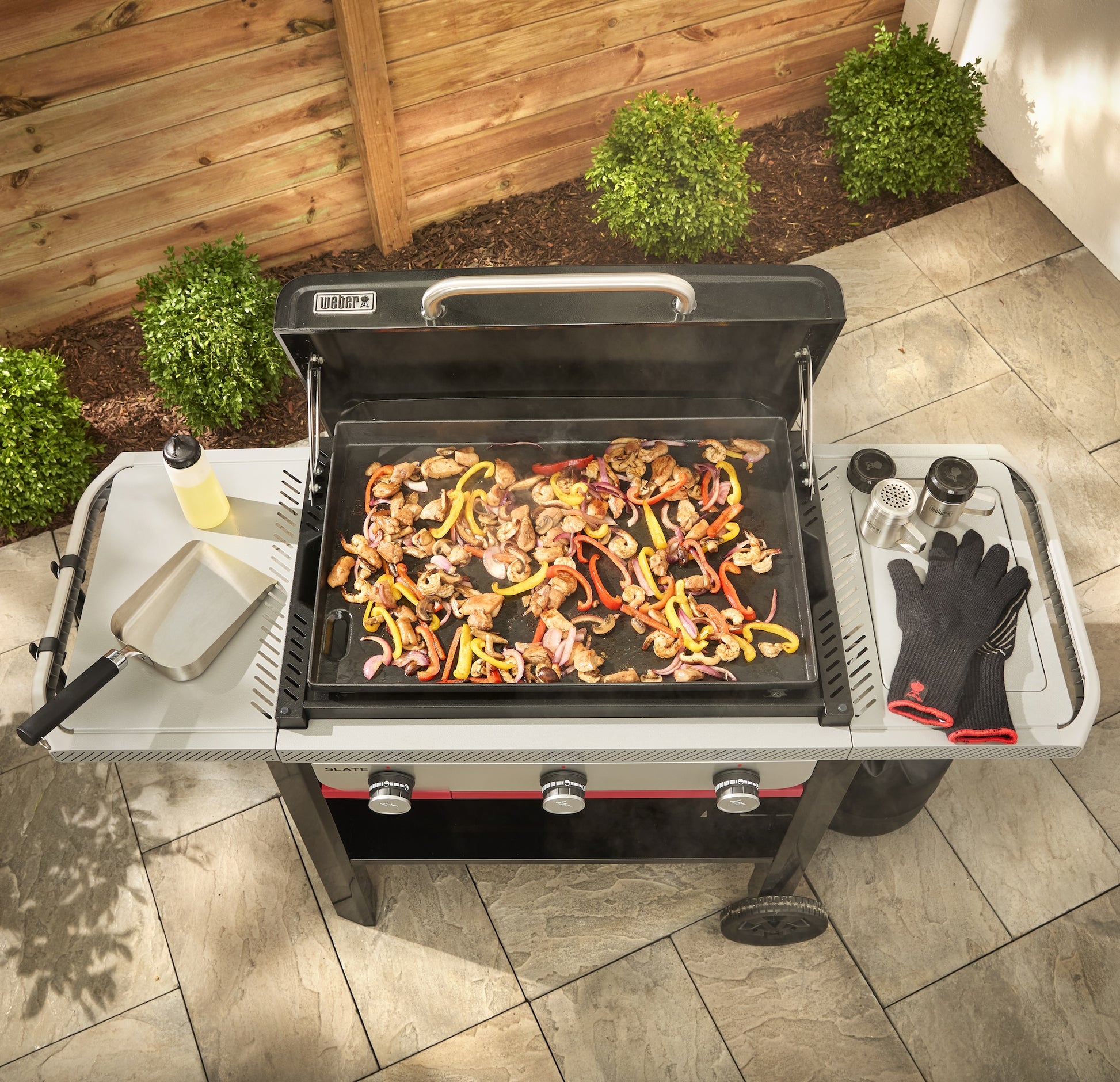 WEBER Griddle Smashed burger set EMEA, 3401364 - WEBER - Evelostore