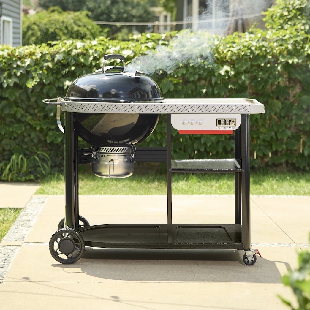 WEBER PERFORMER PREMIUM 57 cm Charcoal Grill, 1501966 - WEBER - Evelostore