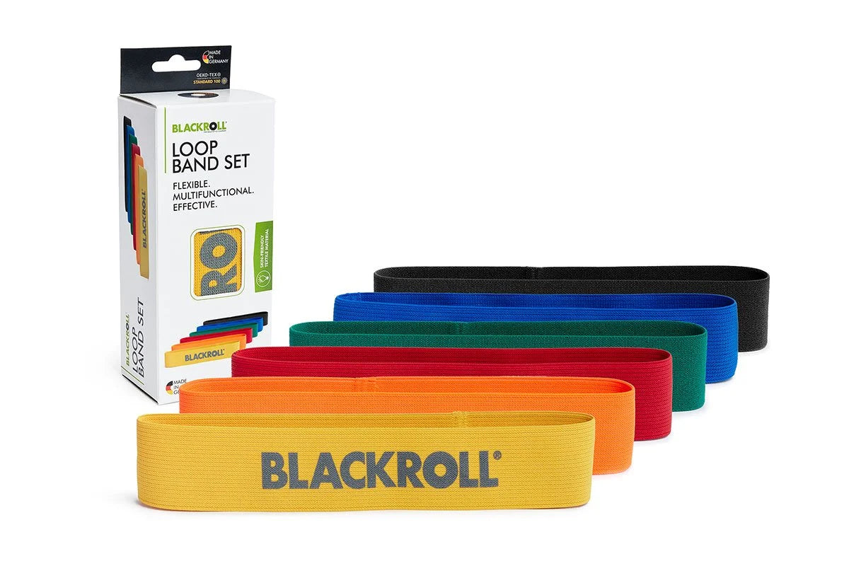 BLACKROLL LOOP BAND SET – Set aus 6 Widerstandsbändern