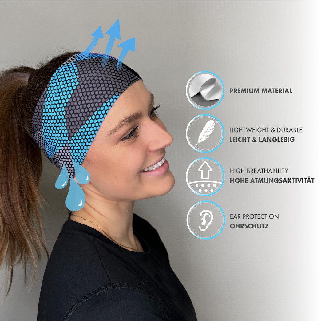 ELEVEN SPORTSWEAR Headband Dolomiti BEE azure