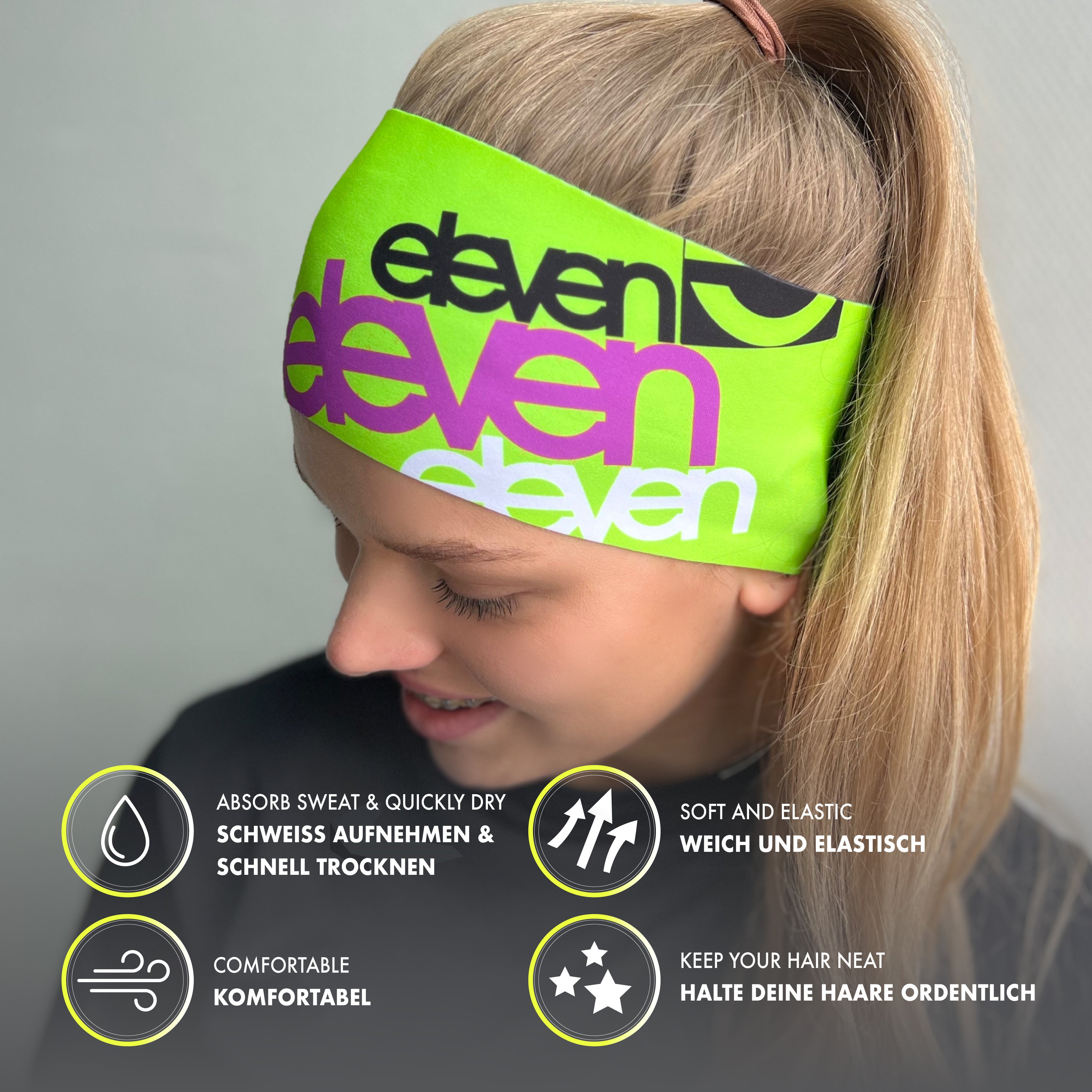 ELEVEN SPORTSWEAR Stirnband Dolomiti FLUO F14
