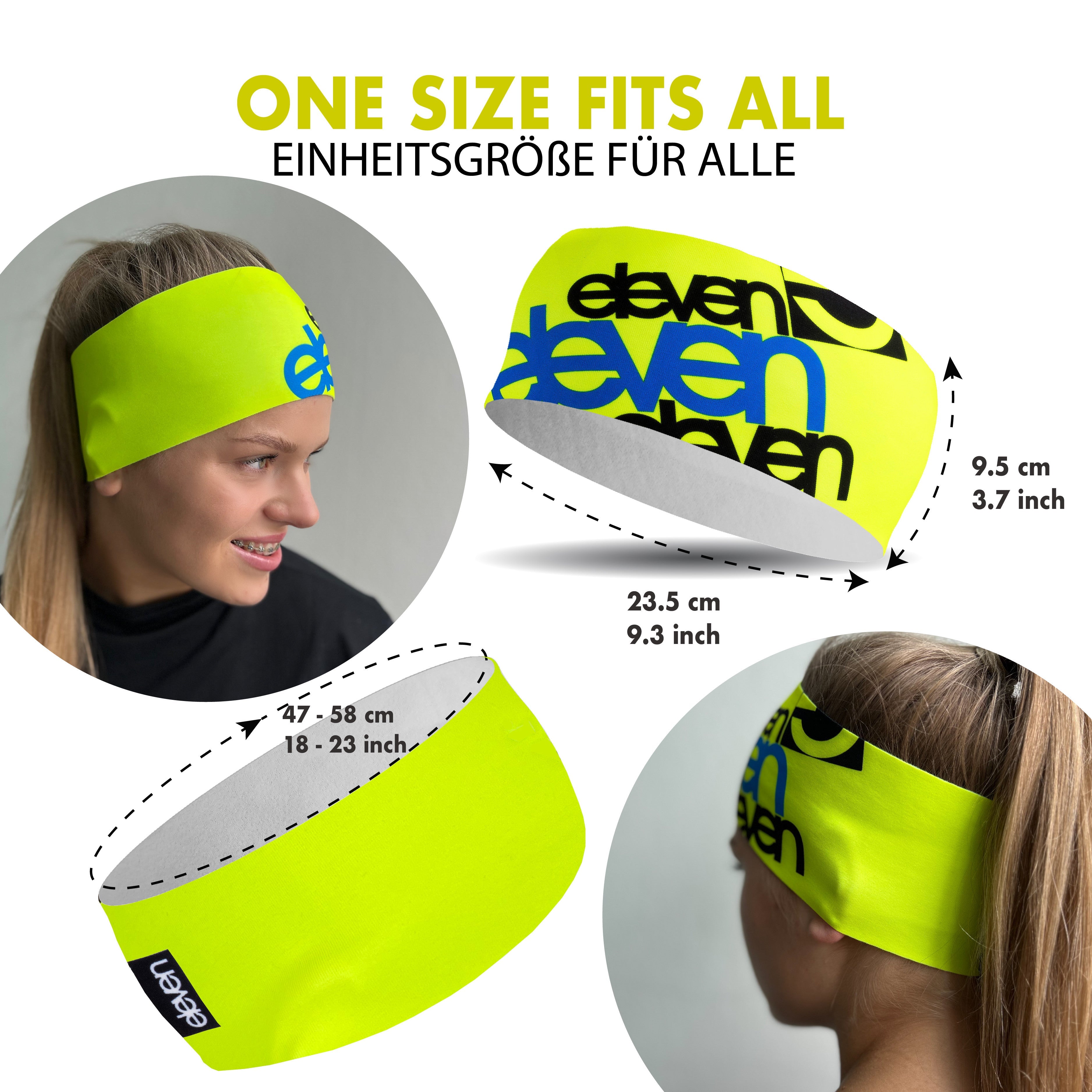 ELEVEN SPORTSWEAR Stirnband Dolomiti FLUO F11 blau