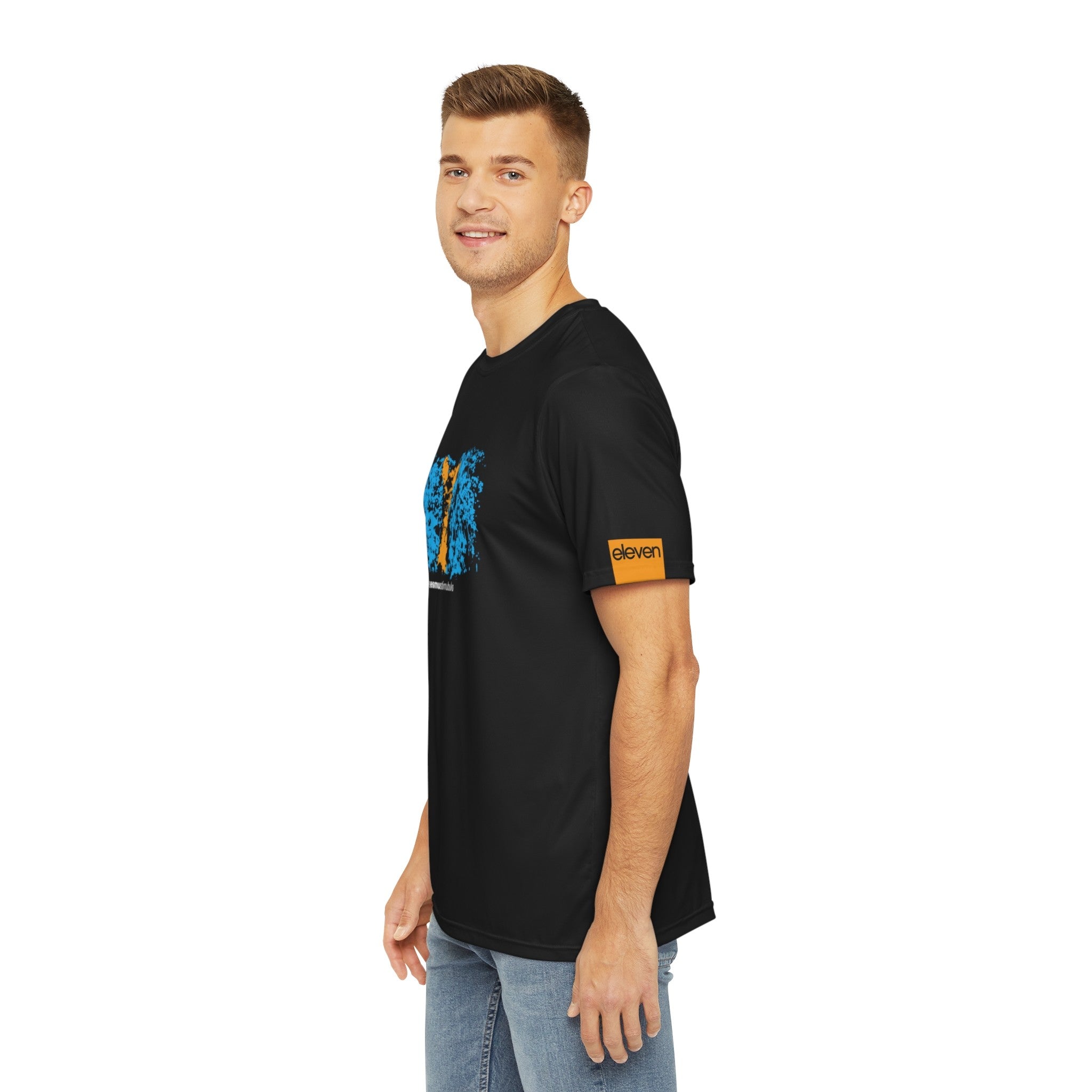 ELEVEN SPORTSWEAR Classic sports t-shirt STIRNU BUKS - black