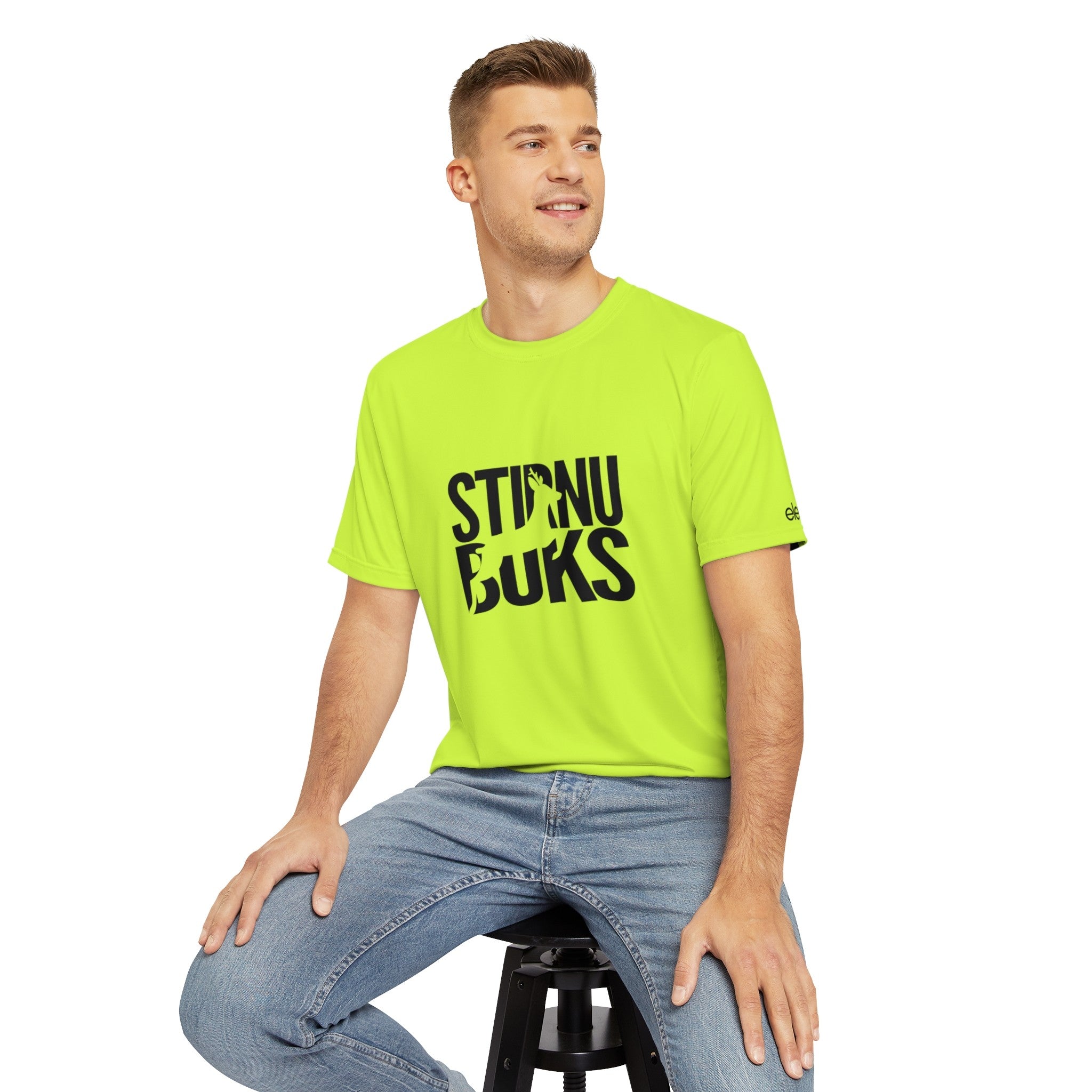 T-shirt de sport Classic ELEVEN SPORTSWEAR STIRNU BUKS – Fluorescent / néon