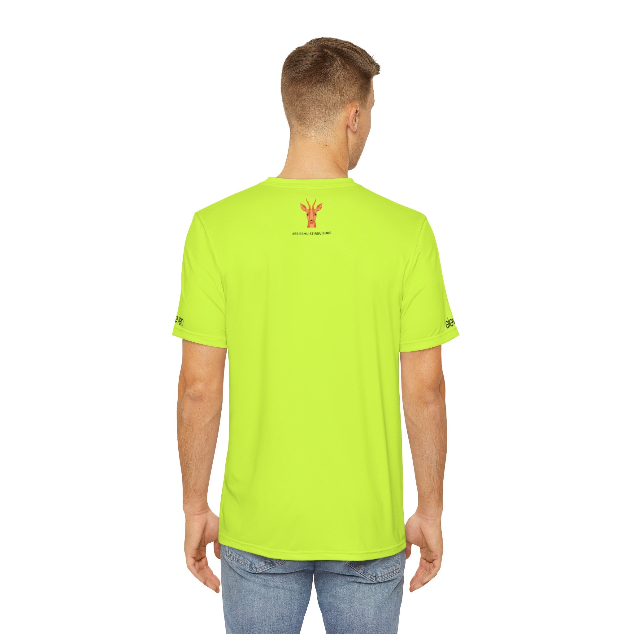 T-shirt de sport Classic ELEVEN SPORTSWEAR STIRNU BUKS – Fluorescent / néon