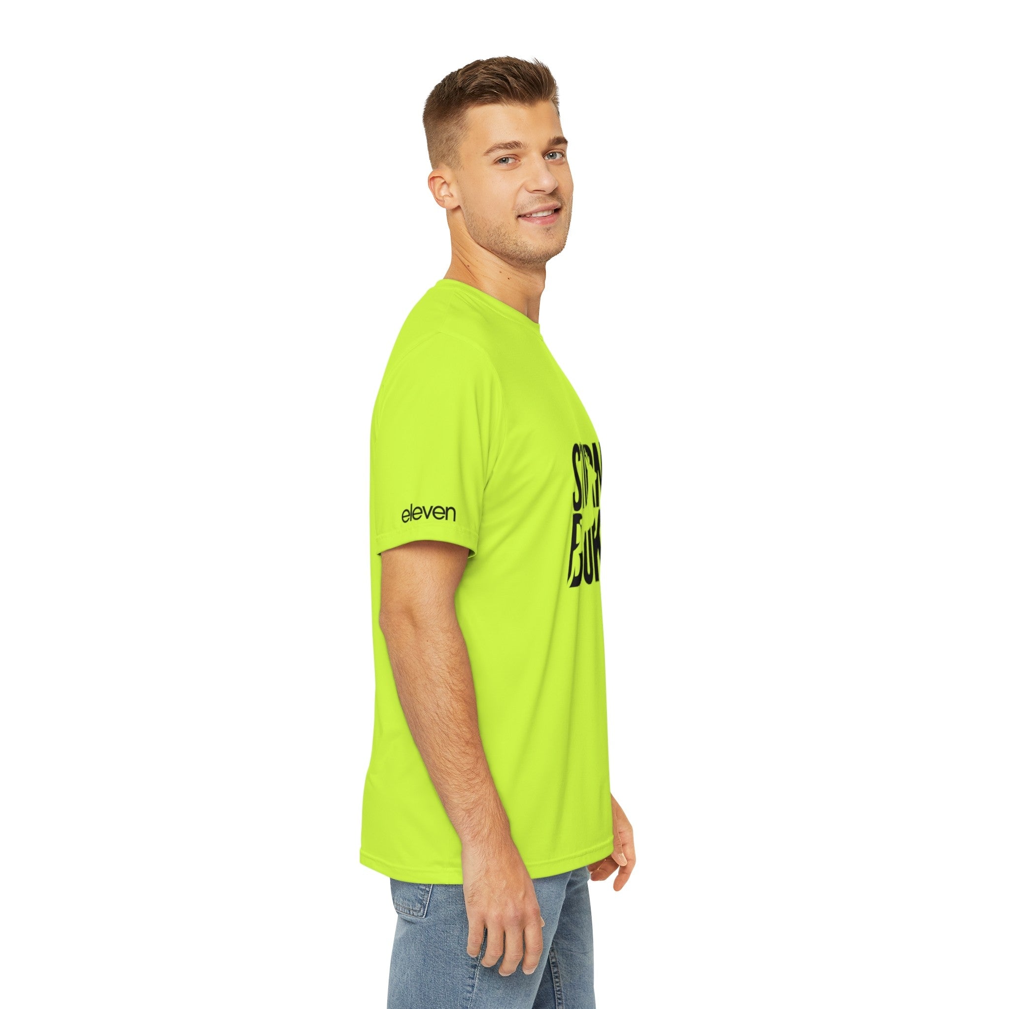 T-shirt de sport Classic ELEVEN SPORTSWEAR STIRNU BUKS – Fluorescent / néon