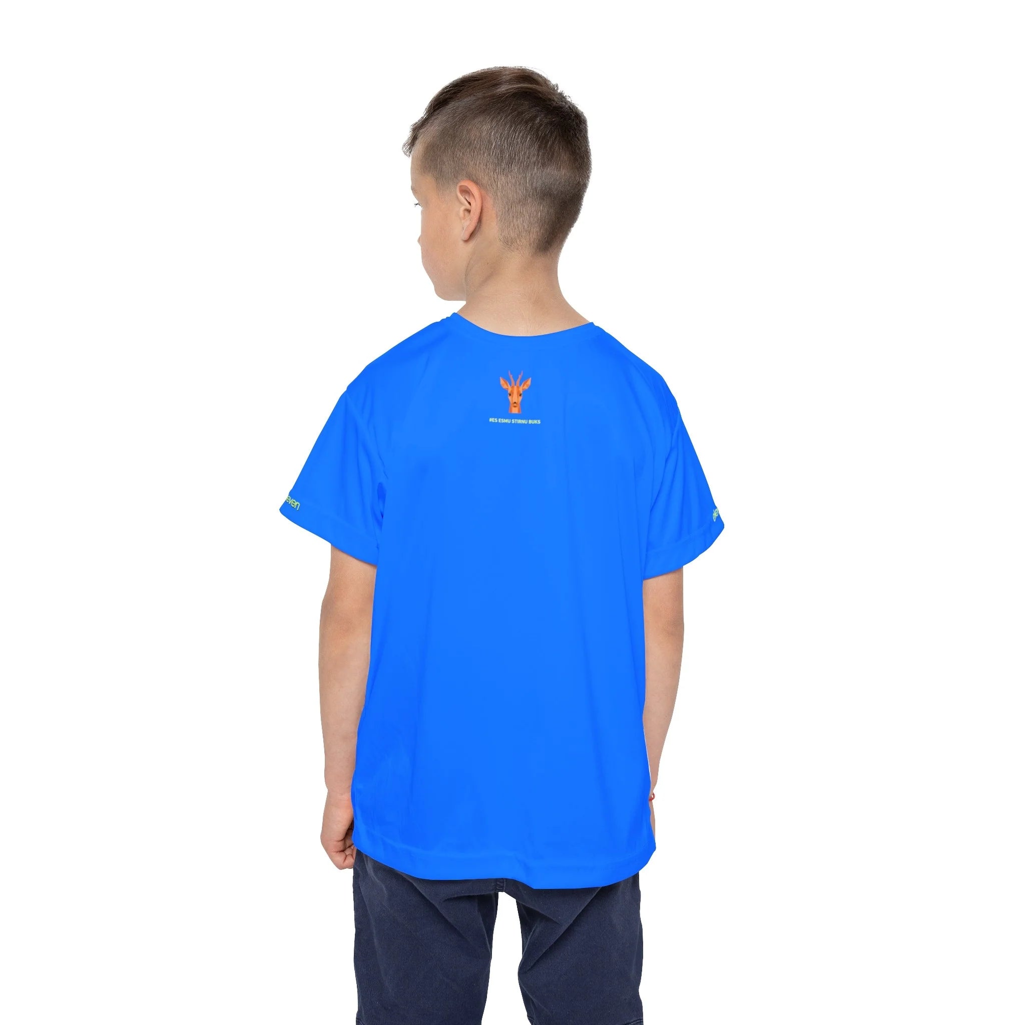 T-shirt de sport pour enfants ELEVEN SPORTSWEAR Stirnu Buks – Bleu