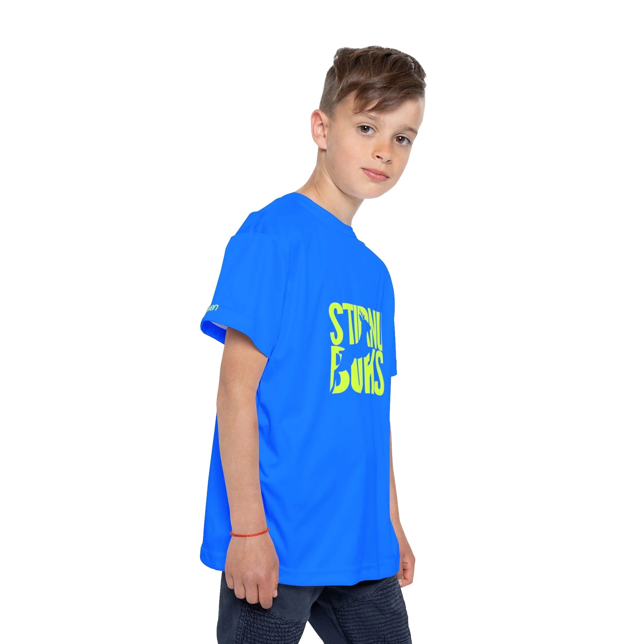 T-shirt de sport pour enfants ELEVEN SPORTSWEAR Stirnu Buks – Bleu