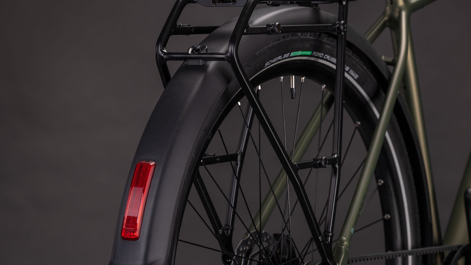 CUBE EDITOR ONE citybike - reedgreen´n´black