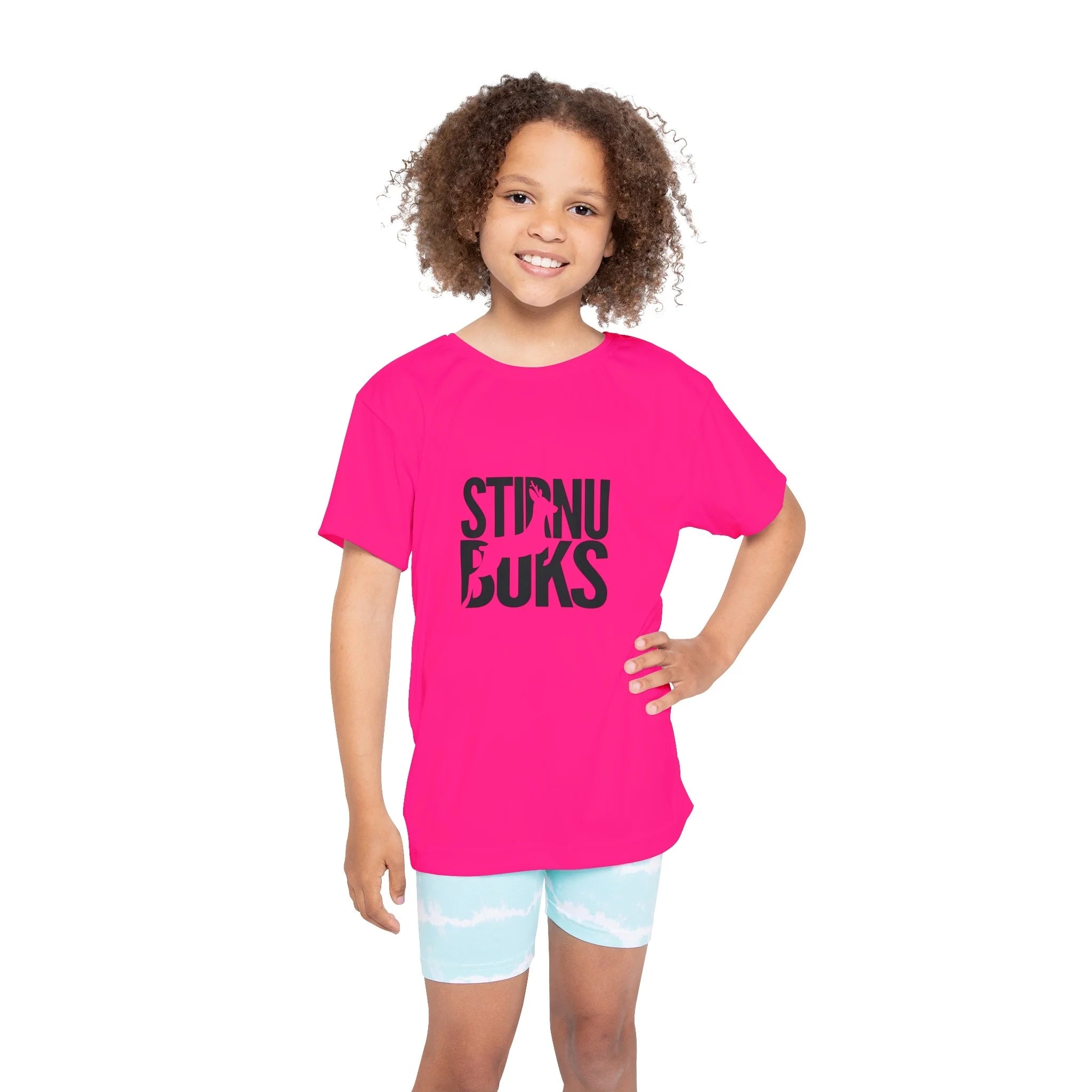 ELEVEN SPORTSWEAR Stirnu Buks children's sports t-shirt - pink