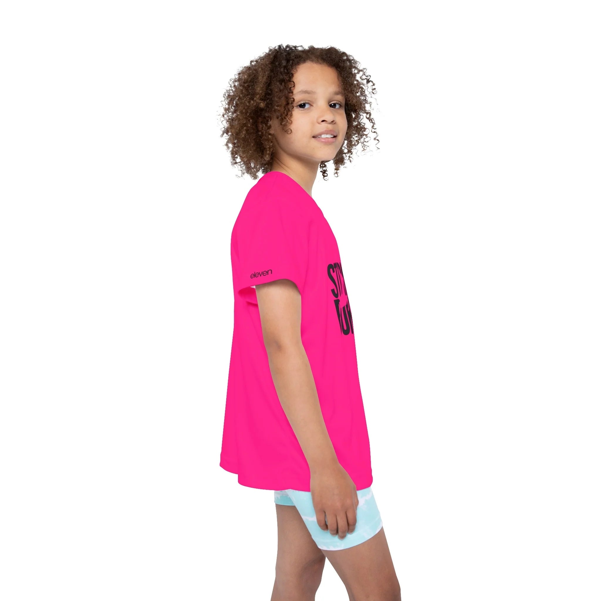 ELEVEN SPORTSWEAR Stirnu Buks lasten urheilupaita – Vaaleanpunainen