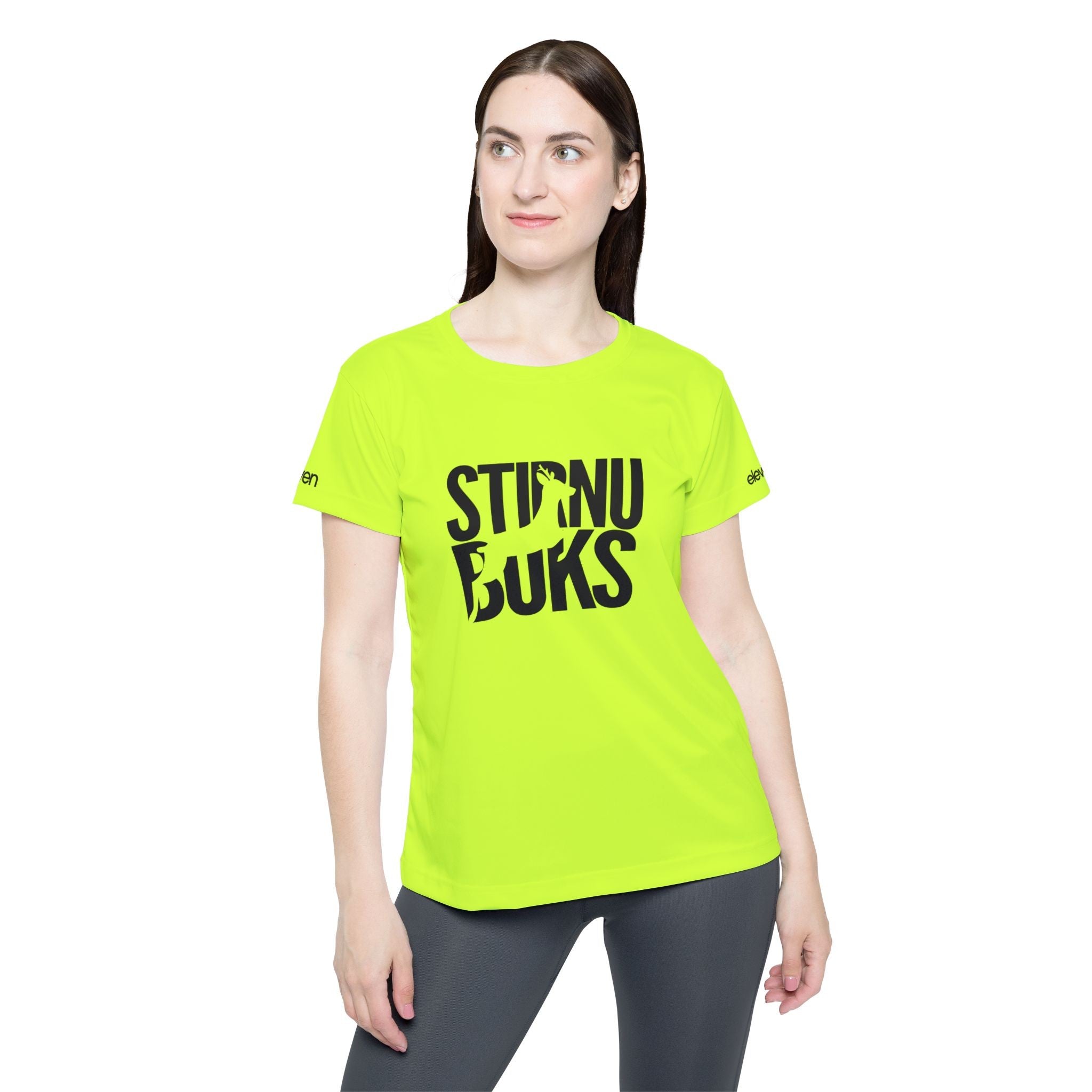 T-shirt de sport Classic ELEVEN SPORTSWEAR STIRNU BUKS – Fluorescent / néon