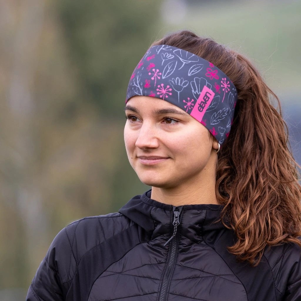 ELEVEN SPORTSWEAR Headband Dolomiti FLORAL grey