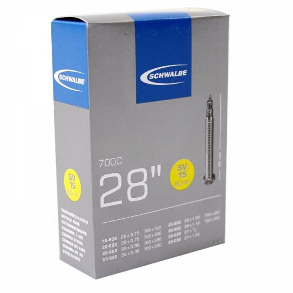 SCHWALBE 700 x 18-28 Presta sisekumm 60 mm