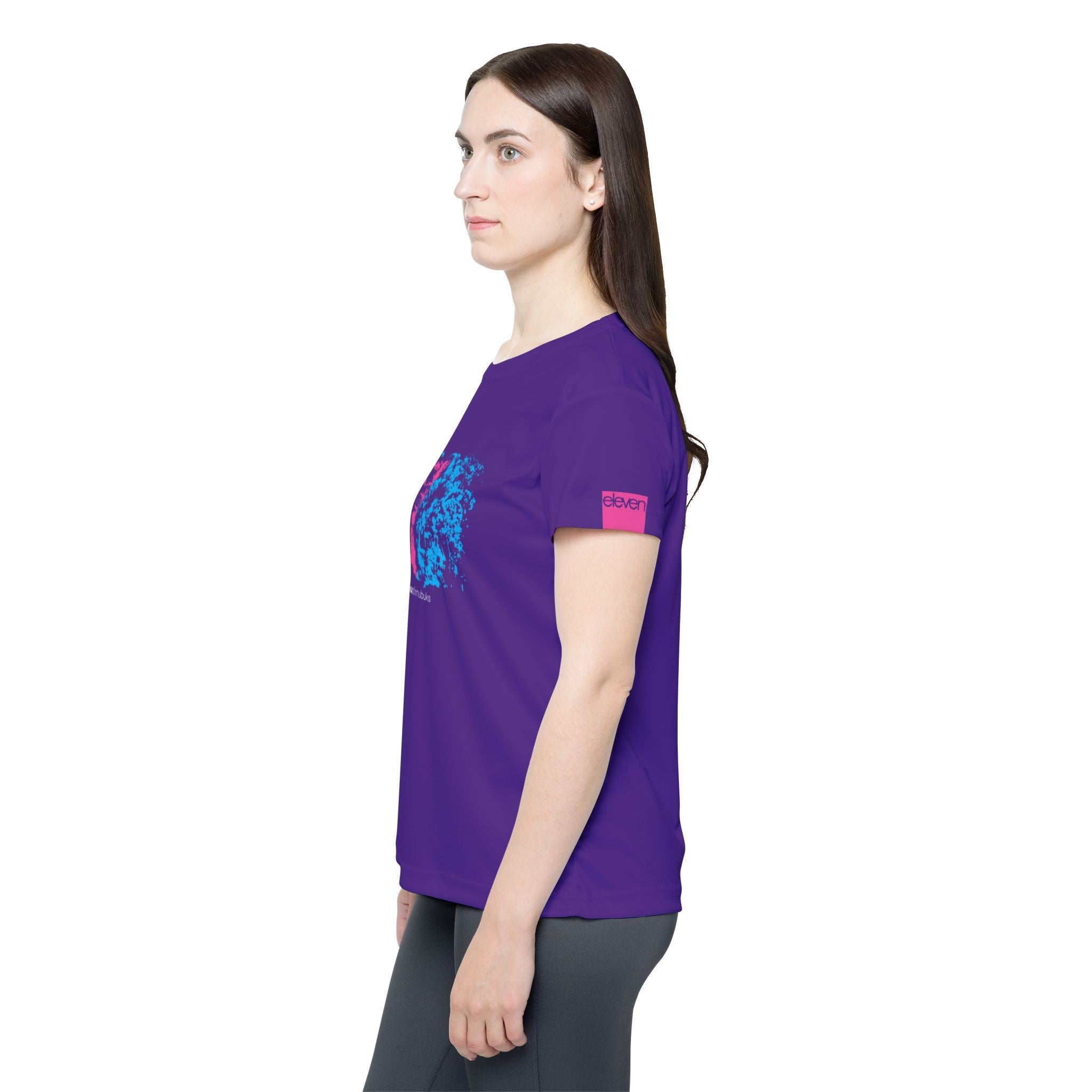 T-shirt de sport pour femmes ELEVEN SPORTSWEAR STIRNU BUKS – violet