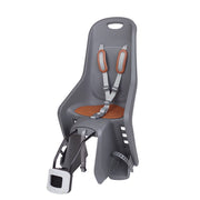 POLISPORT BUBBLY MAXI PLUS FF 26 - 28" Child bike seat - grey - POLISPORT - Evelostore
