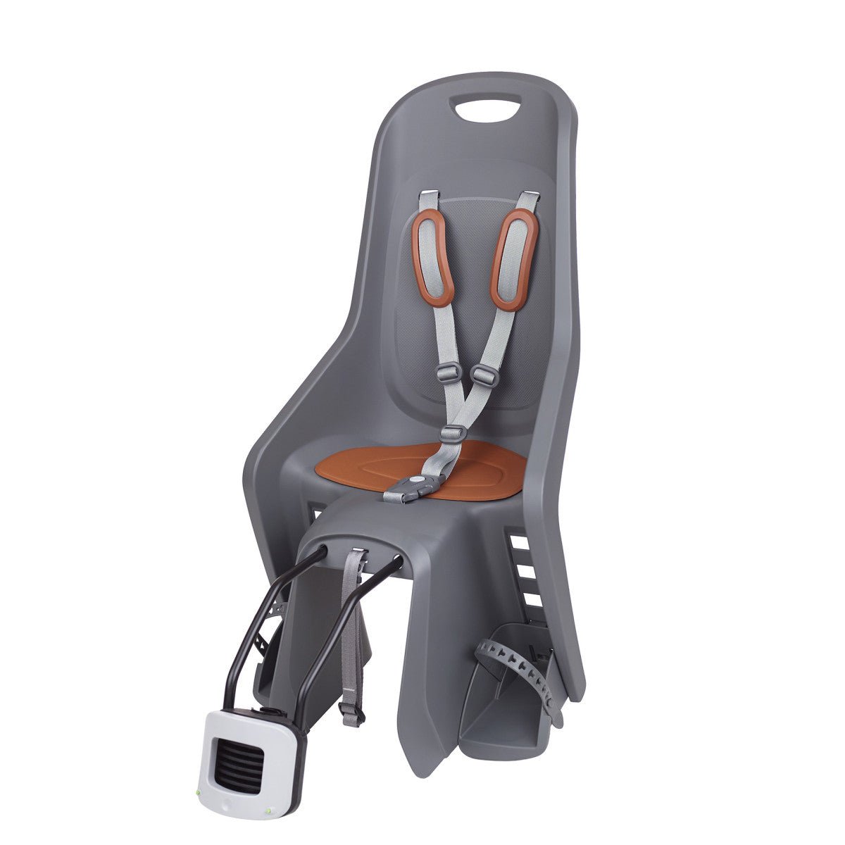 POLISPORT BUBBLY MAXI PLUS FF 26 - 28" Child bike seat - grey - POLISPORT - Evelostore