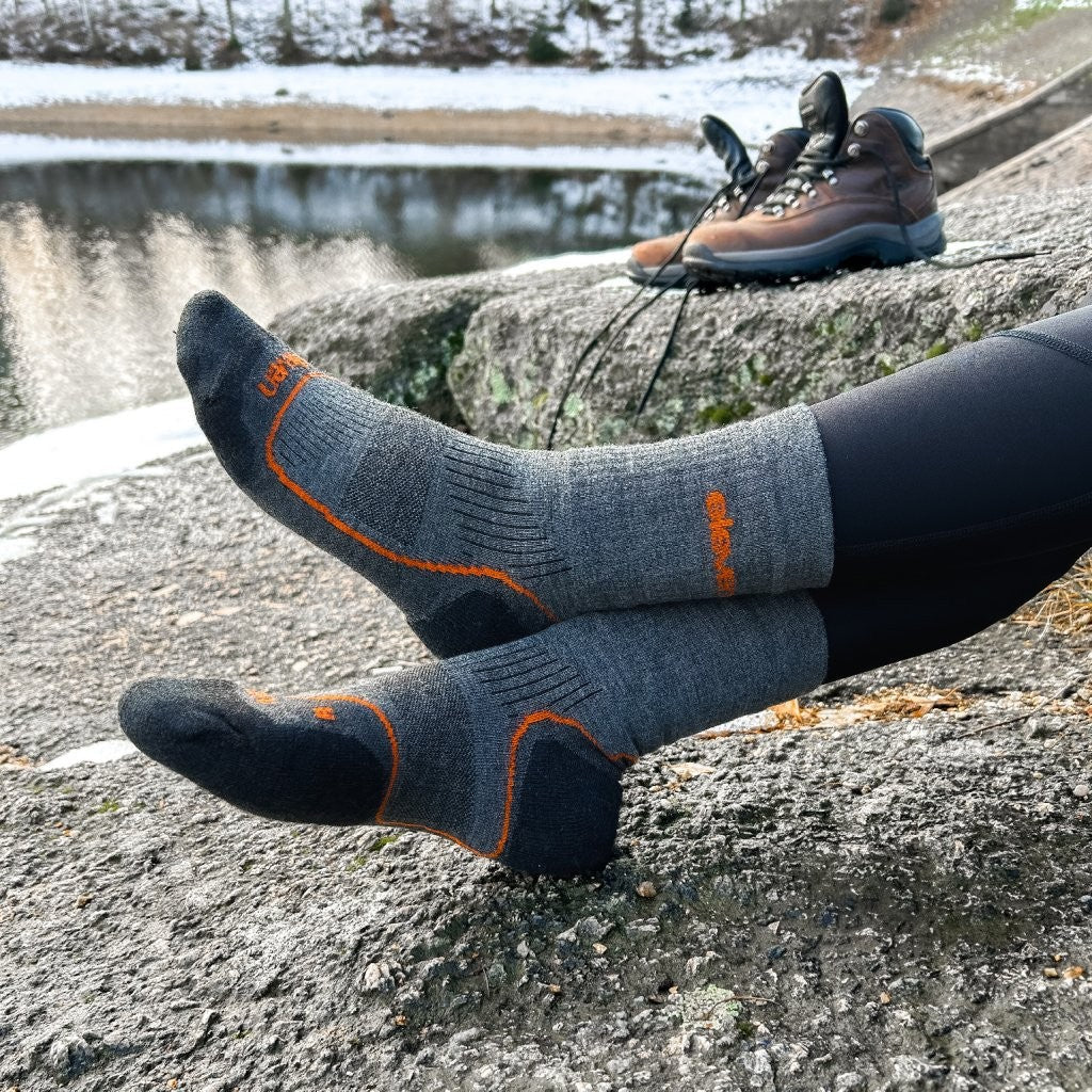 Calze ELEVEN SPORTSWEAR Merino Vento - grigio