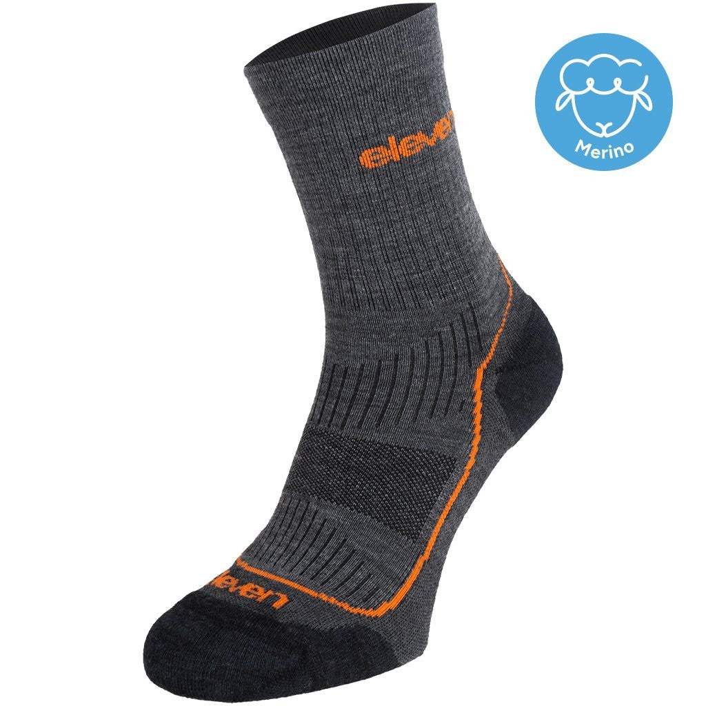 Calze ELEVEN SPORTSWEAR Merino Vento - grigio