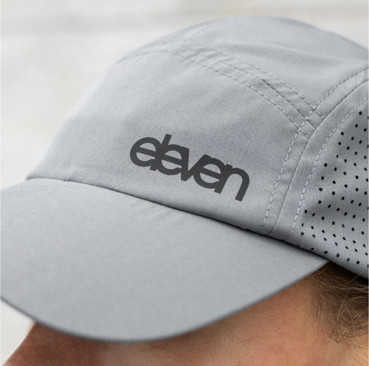 ELEVEN SPORTSWEAR Czapka do biegania - szara