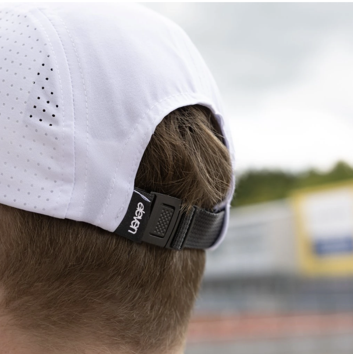 ELEVEN SPORTSWEAR Czapka do biegania - biała