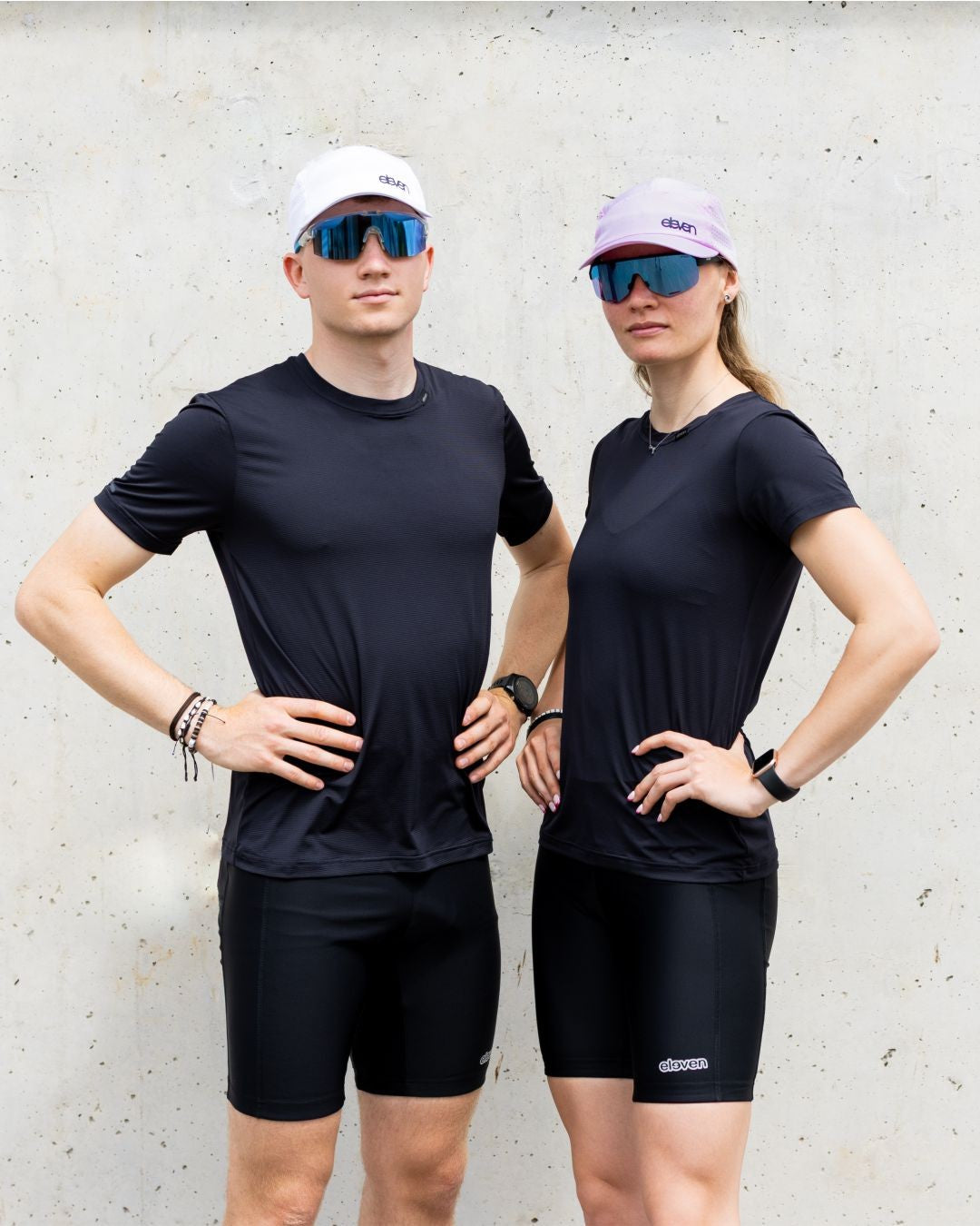 ELEVEN SPORTSWEAR Czapka do biegania - biała