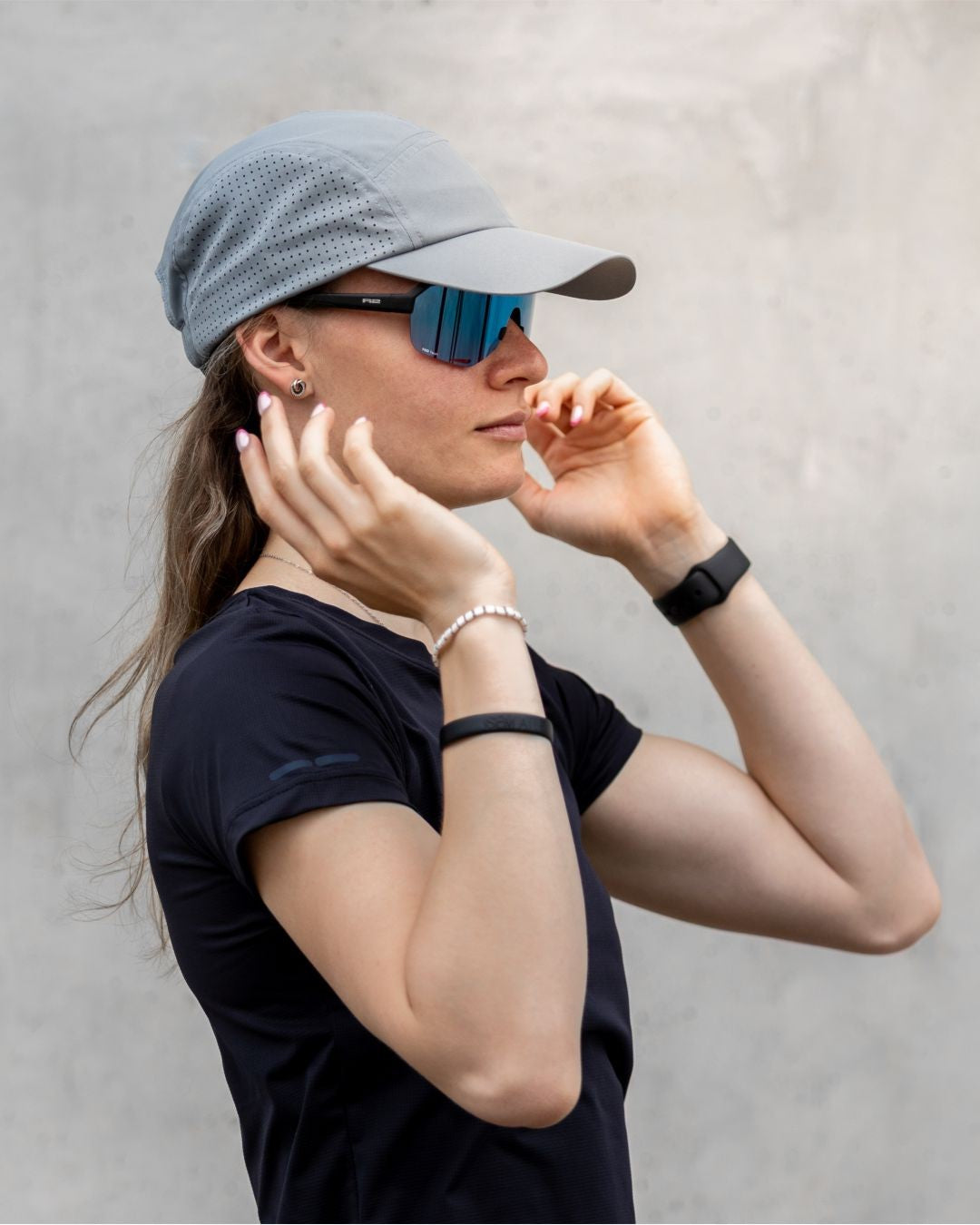ELEVEN SPORTSWEAR Czapka do biegania - szara