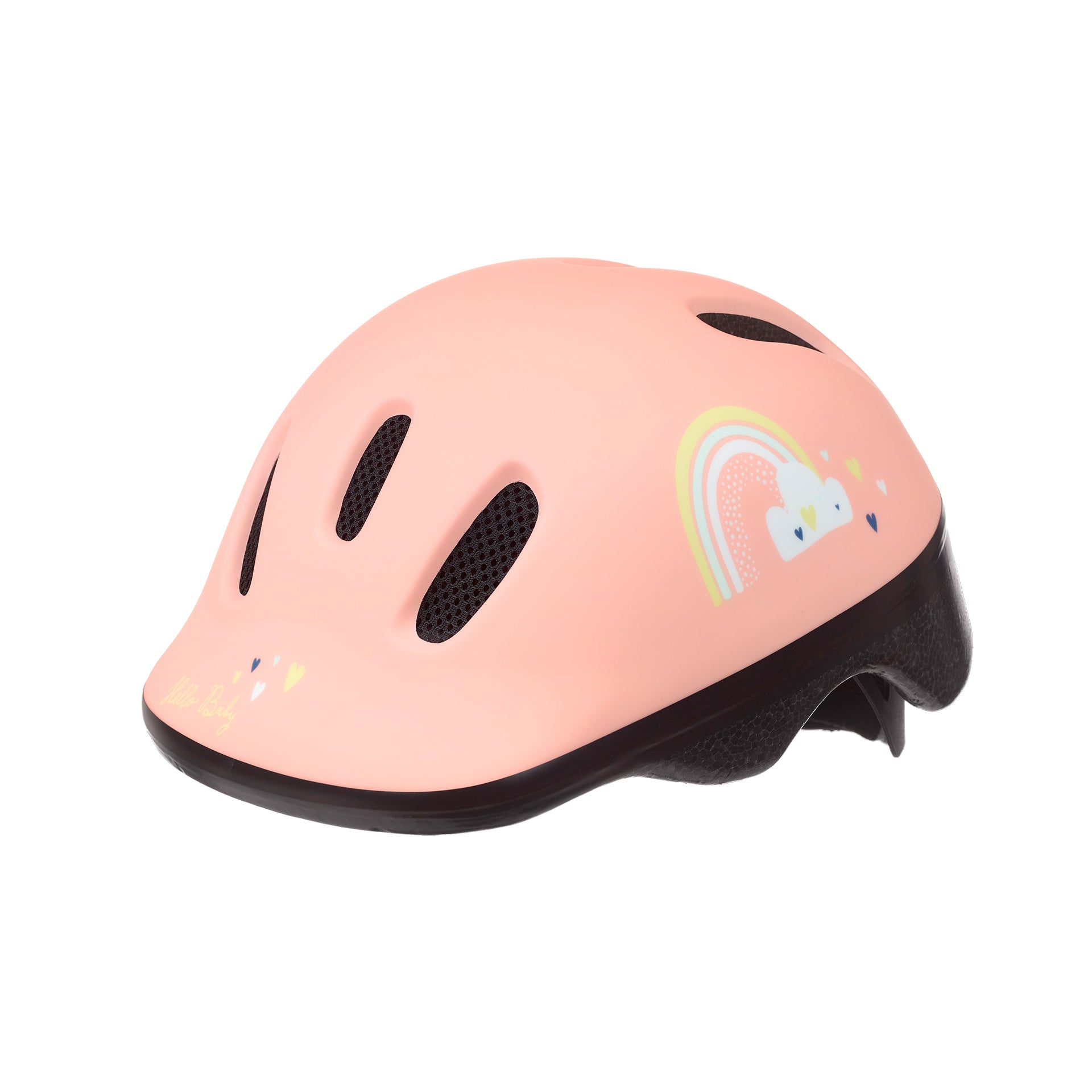 POLISPORT XXS Baby-Fahrradhelm pink – Sicher & Bequem – Evelostore