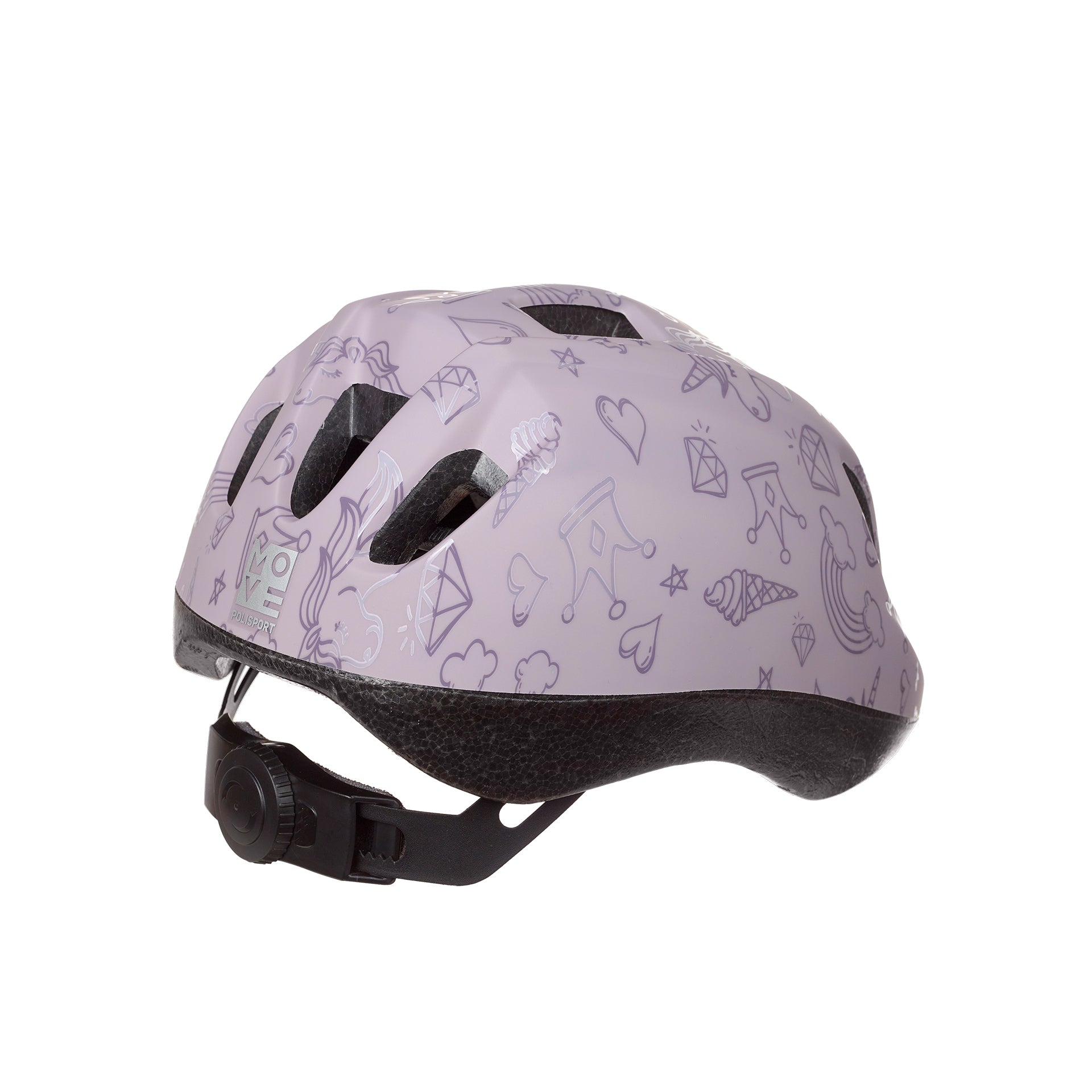 POLISPORT XS BABY Bicycle helmet for kids - fantasy