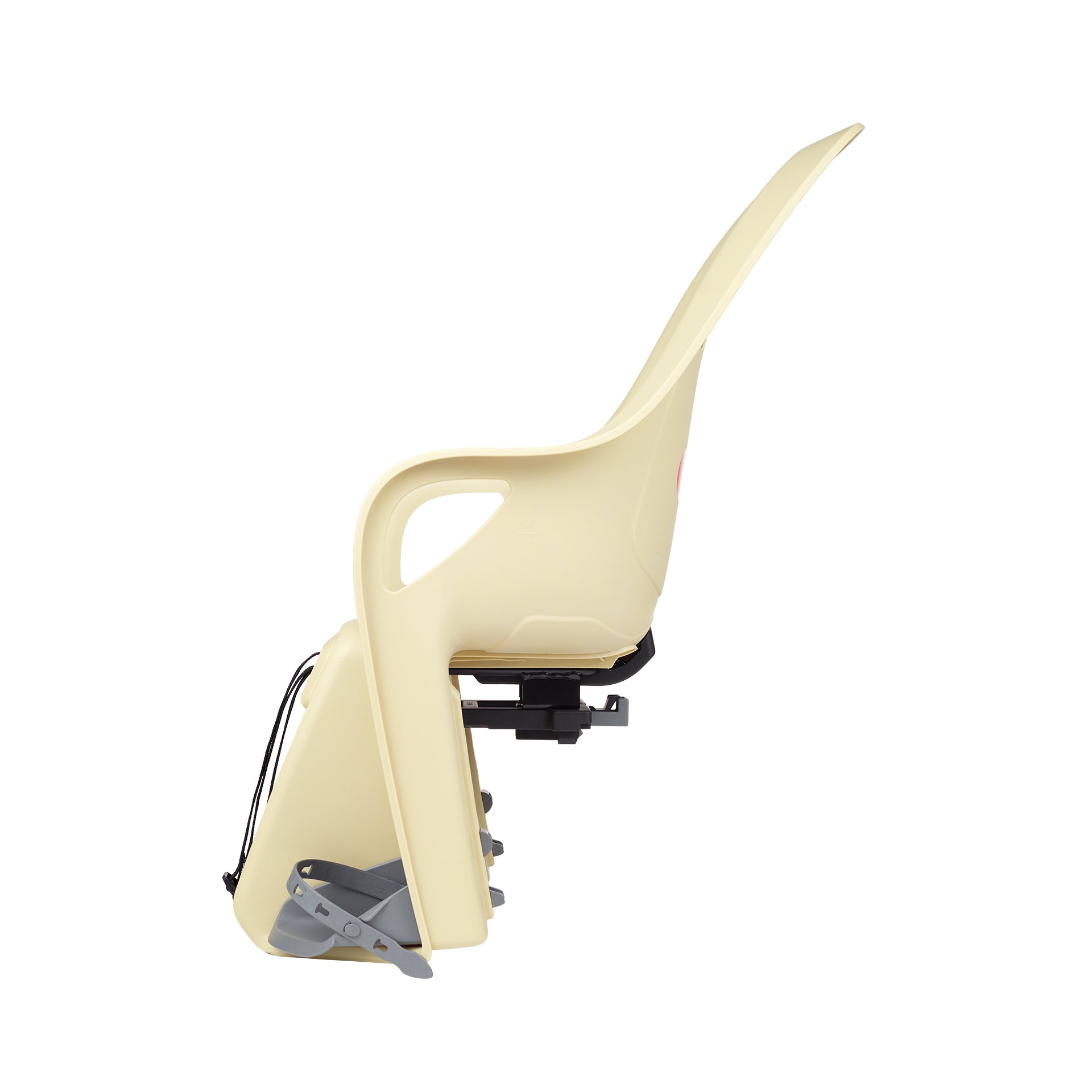 POLISPORT KOARI MIK - HD Child bike seat for MIK - HD Rack - yellow/grey - POLISPORT - Evelostore