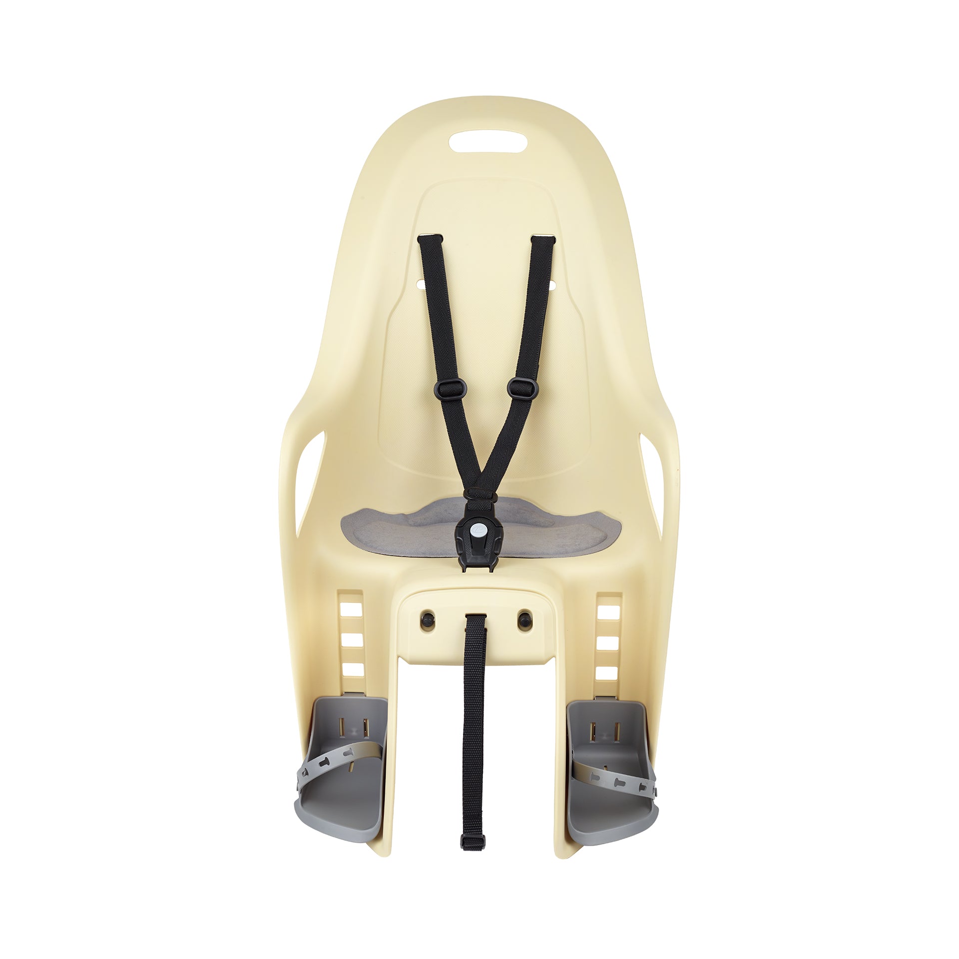 POLISPORT KOARI MIK - HD Child bike seat for MIK - HD Rack - yellow/grey - POLISPORT - Evelostore