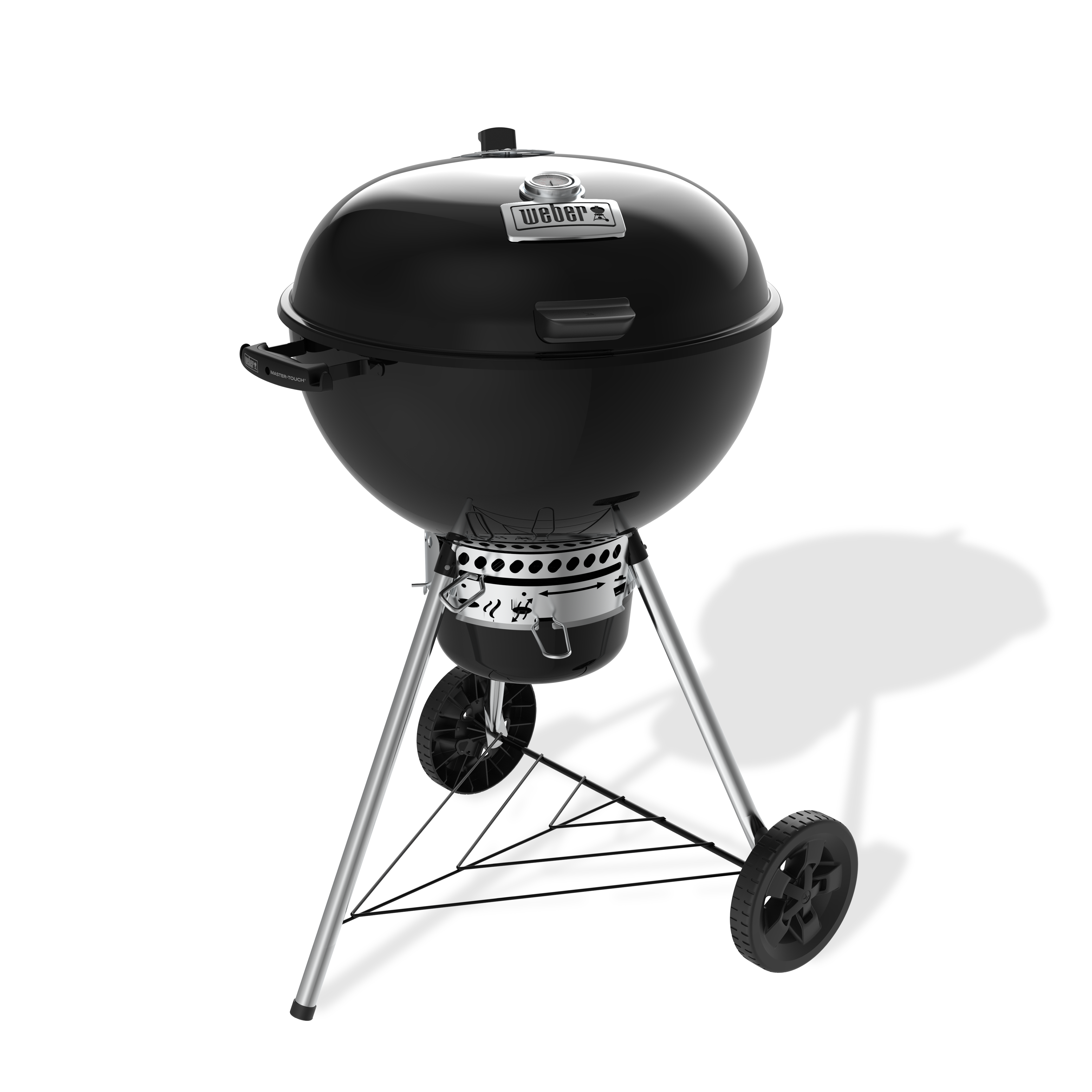 WEBER MASTER TOUCH PREMIUM GBS E-5770 57 cm Ogļu grils melns, 17301004