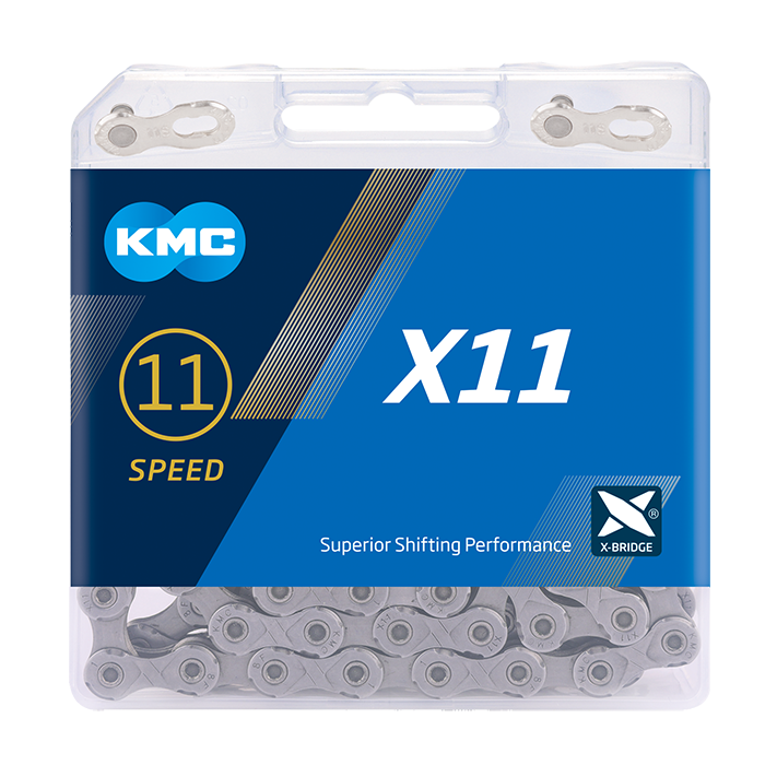 KMC X11 Chain - 11-speed - grey