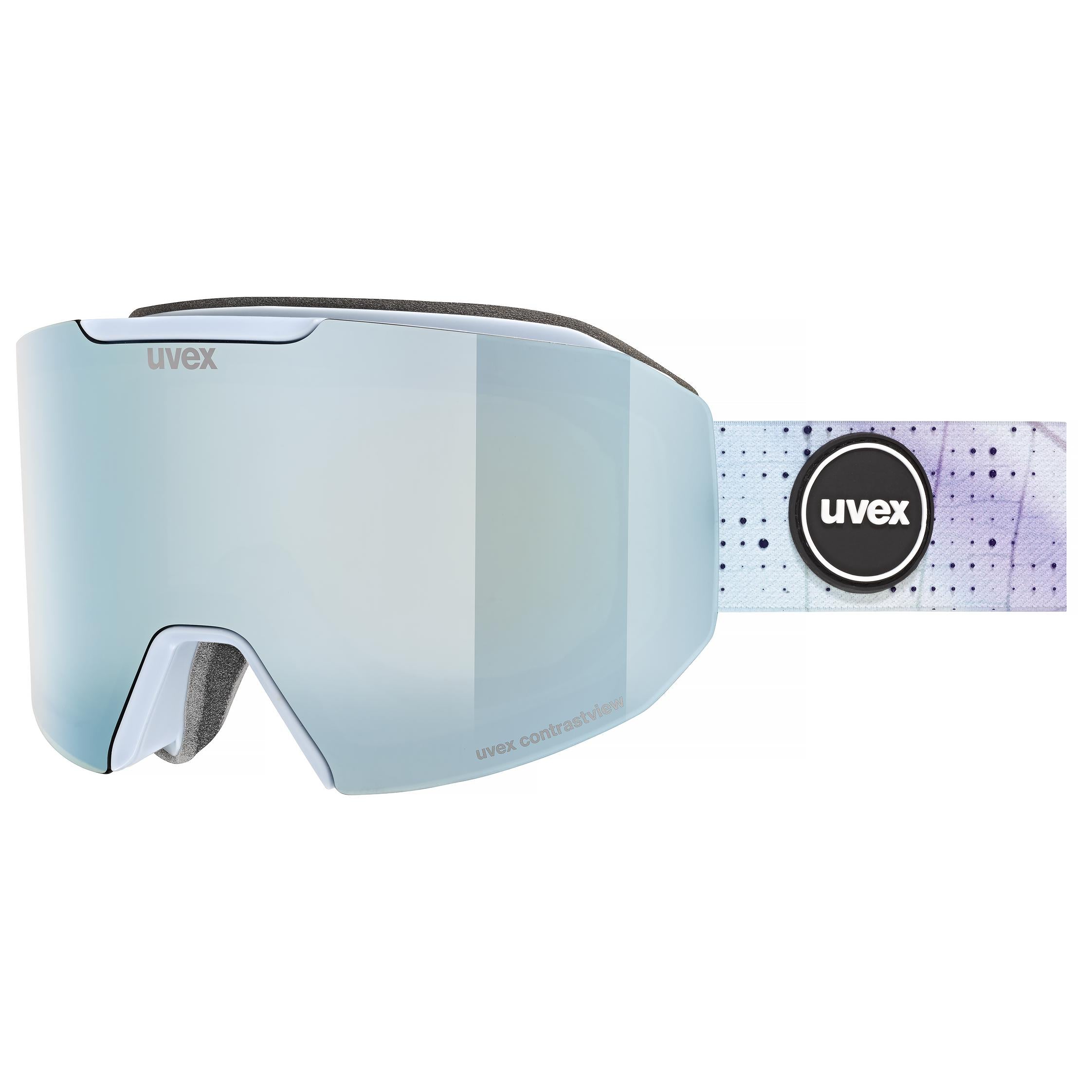 UVEX EVIDNT ATTRACT CYL Goggles - arctic blue matt