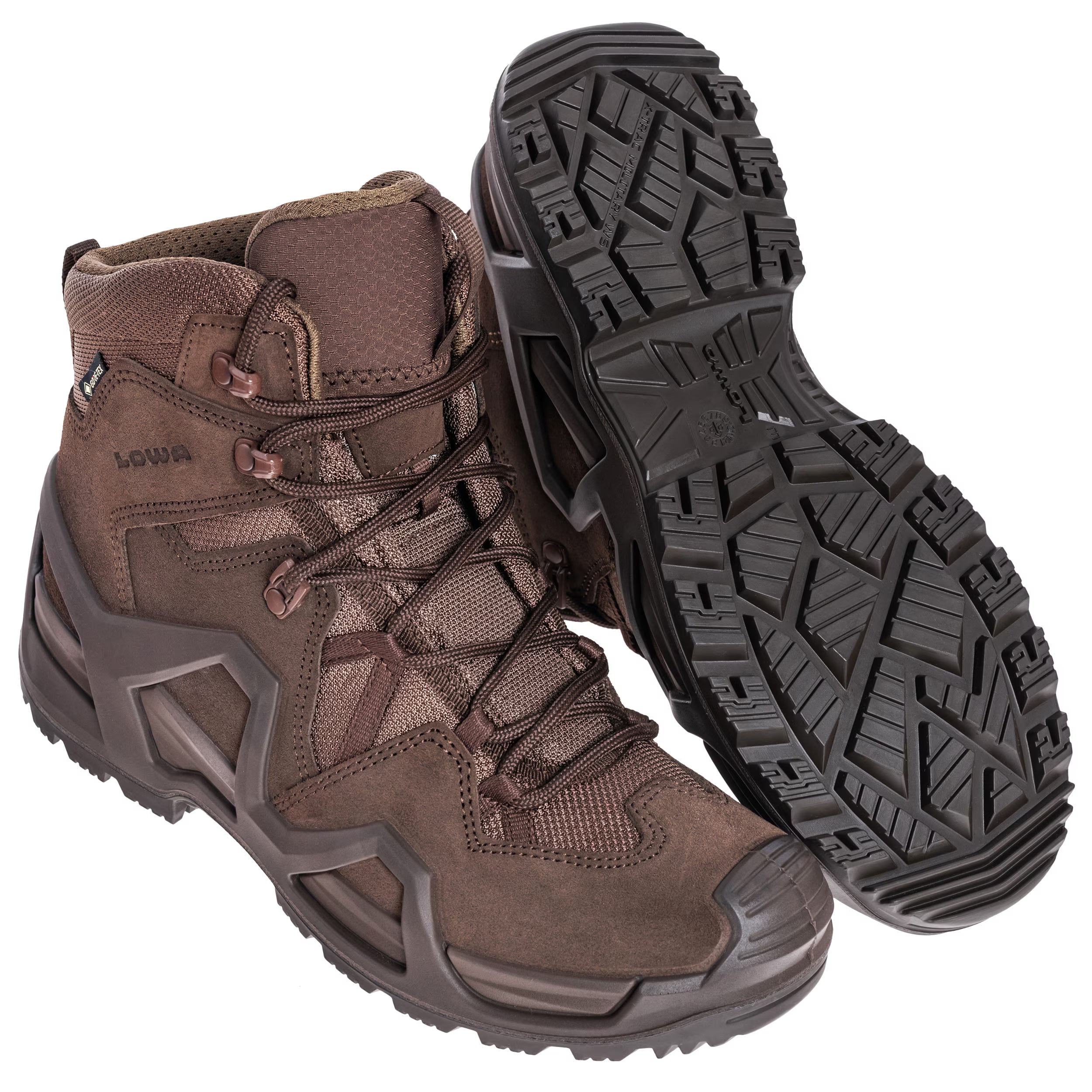 LOWA Zephyr MK2 GTX Mid Ws taktische Schuhe - dunkelbraun