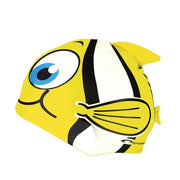 SPOKEY RYBKA swimming cap - yellow, 82276