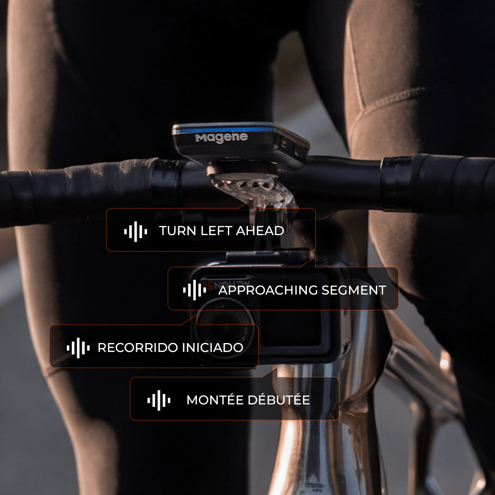 MAGENE C706 Smart GPS Bike Computer - black