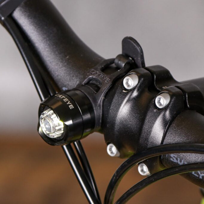 CAT EYE ORB Front Light - black