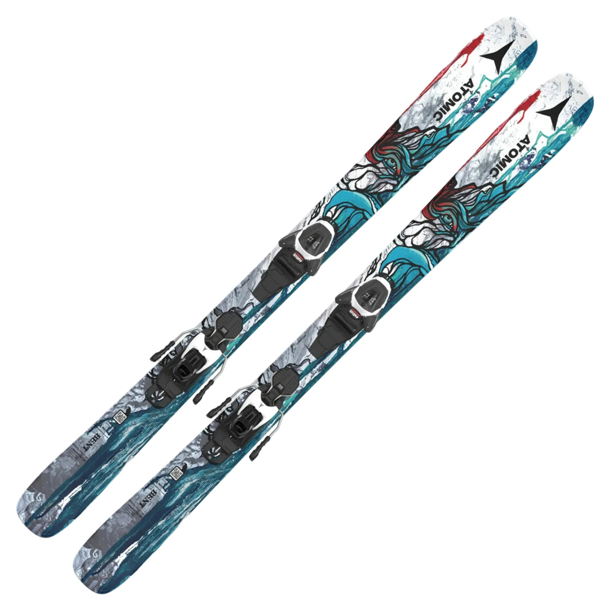 Narty freeride’owe ATOMIC BENT JR z wiązaniami Colt 7 GW