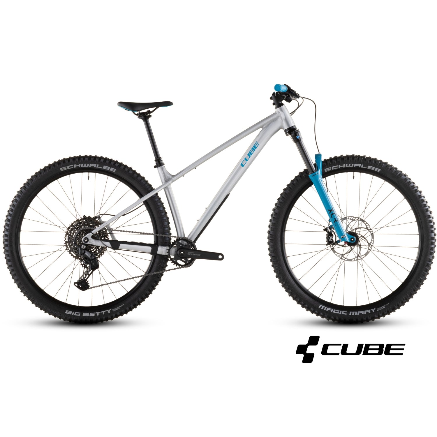 CUBE REACTION TM ONE 29 mountain bike - rawmetal´n´blue 2026